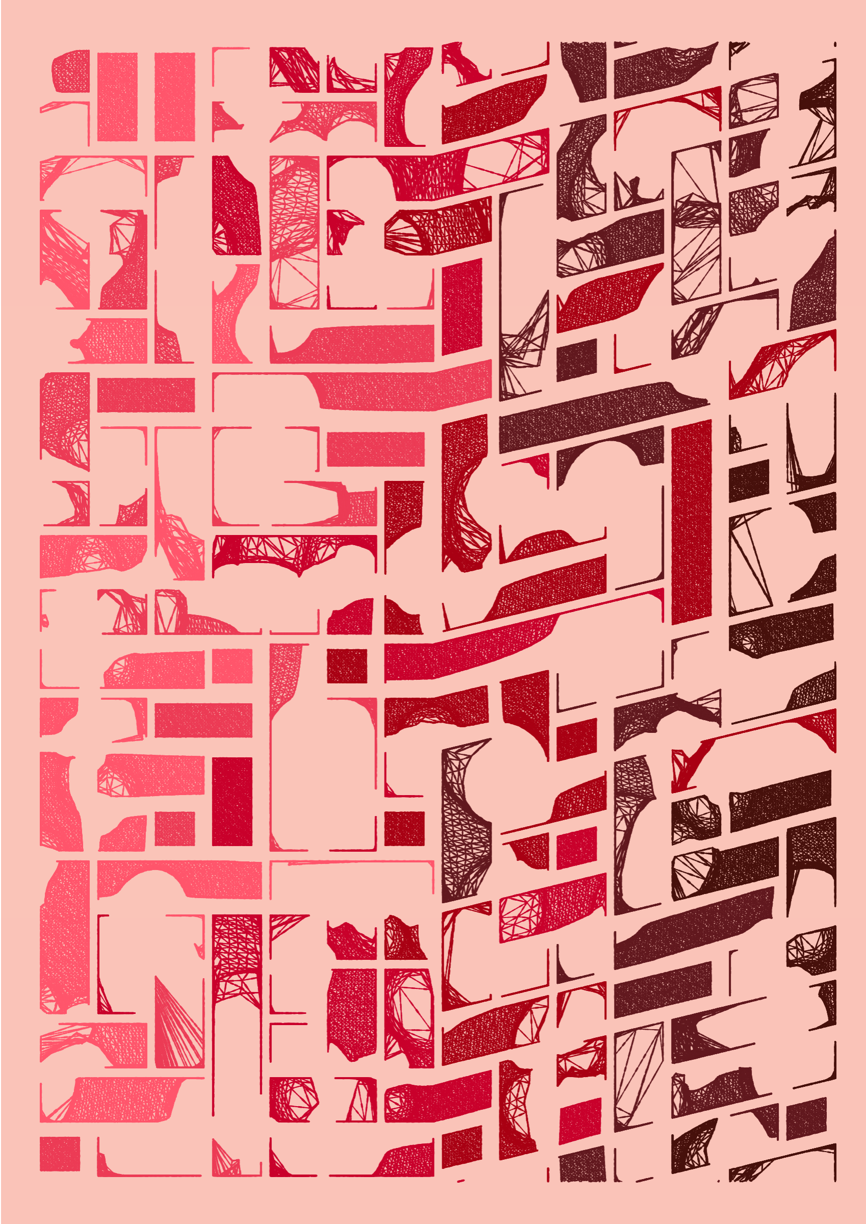 Art Blocks - Art Blocks v2 - Edifice #463 - NFT # 204000463