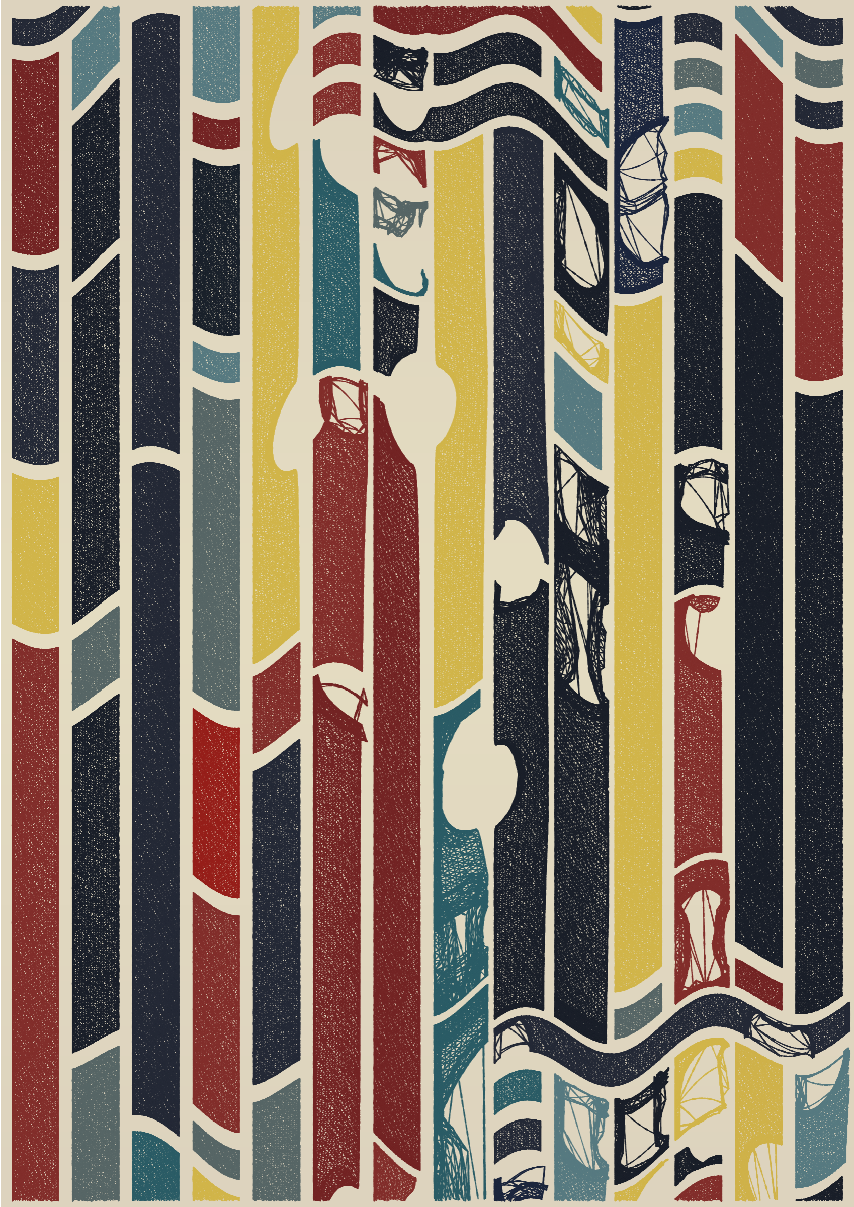 Art Blocks - Art Blocks v2 - Edifice #464 - NFT # 204000464