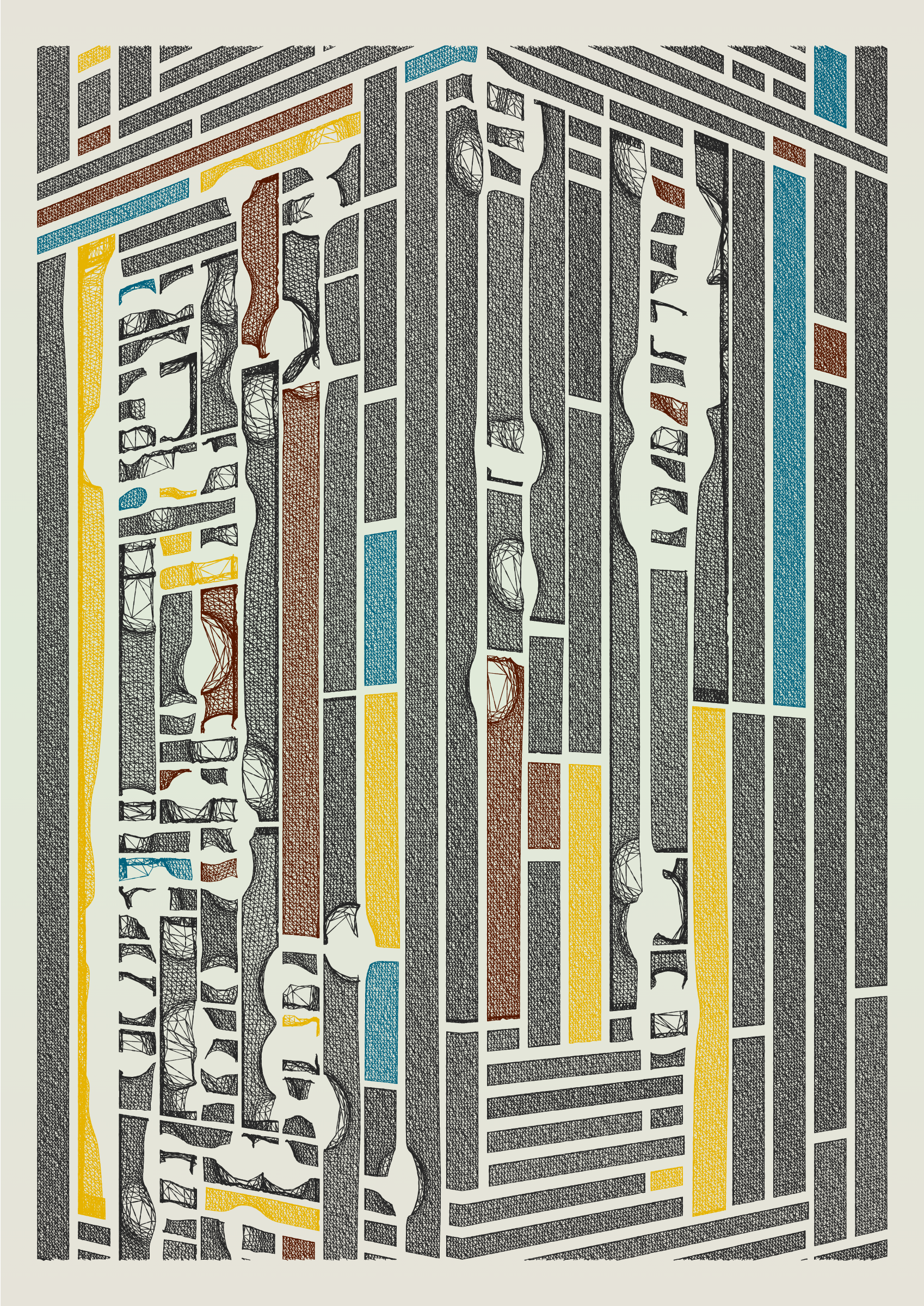 Art Blocks - Art Blocks v2 - Edifice #472 - NFT # 204000472