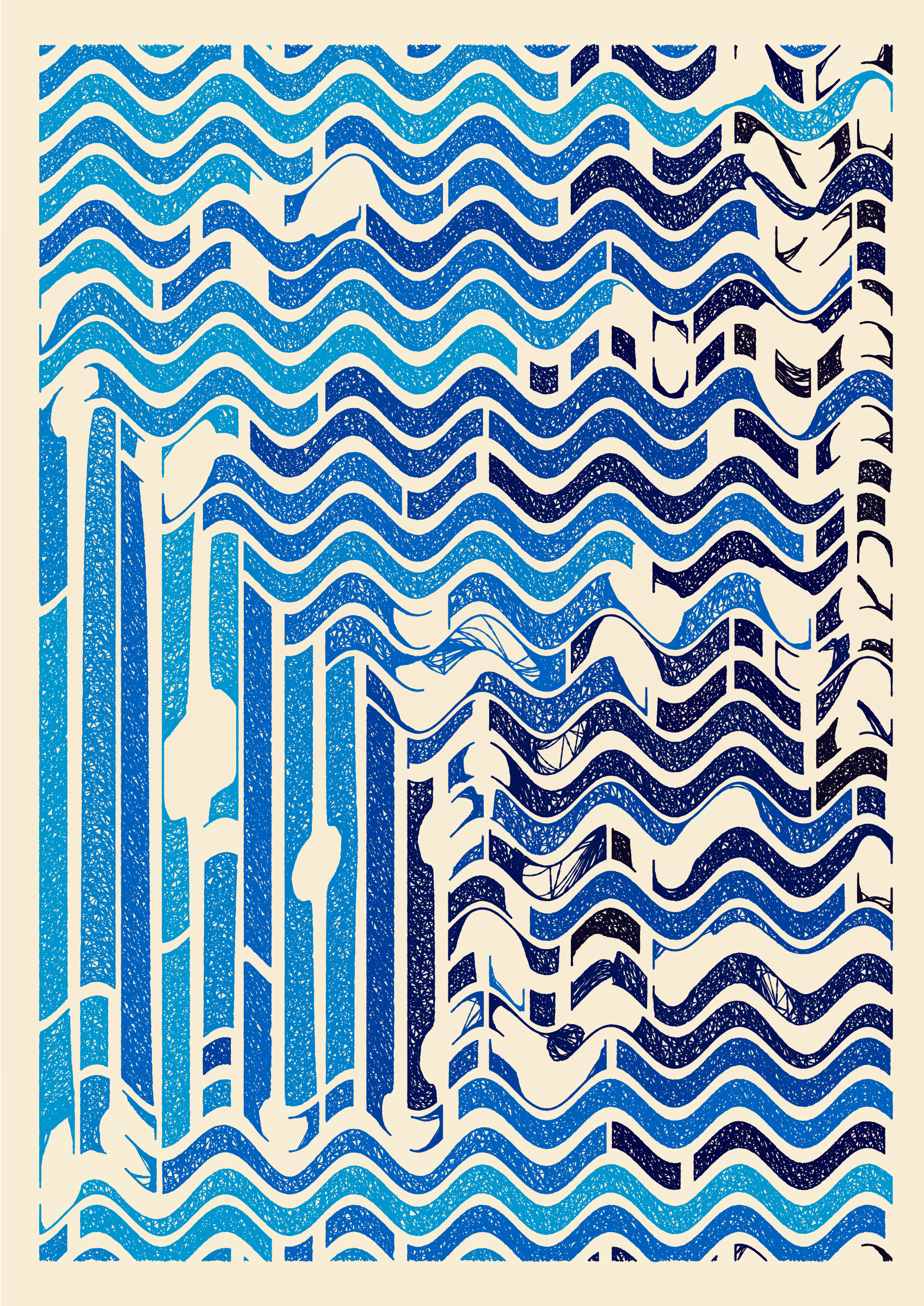 Art Blocks - Art Blocks v2 - Edifice #474 - NFT # 204000474