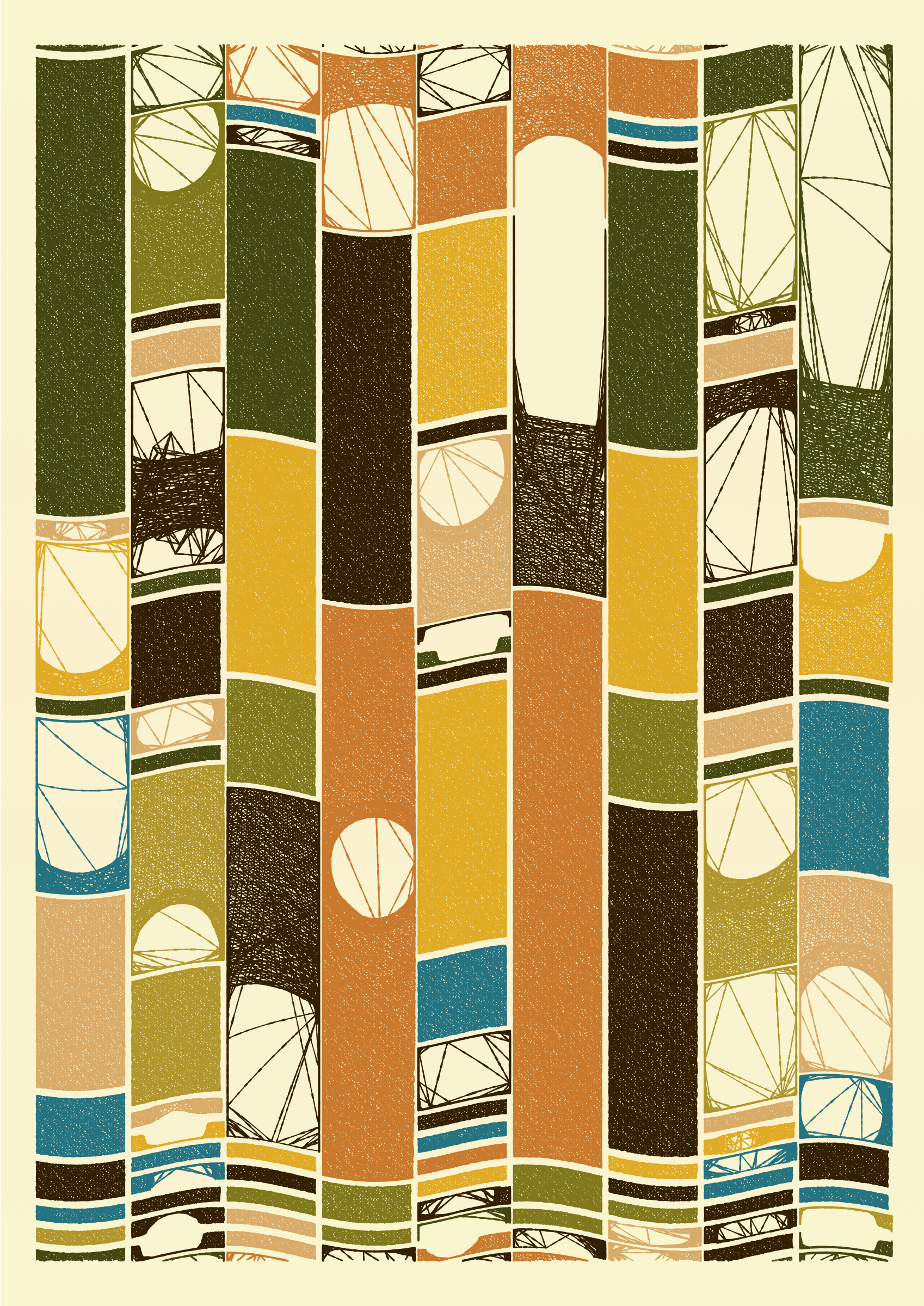 Art Blocks - Art Blocks v2 - Edifice #479 - NFT # 204000479