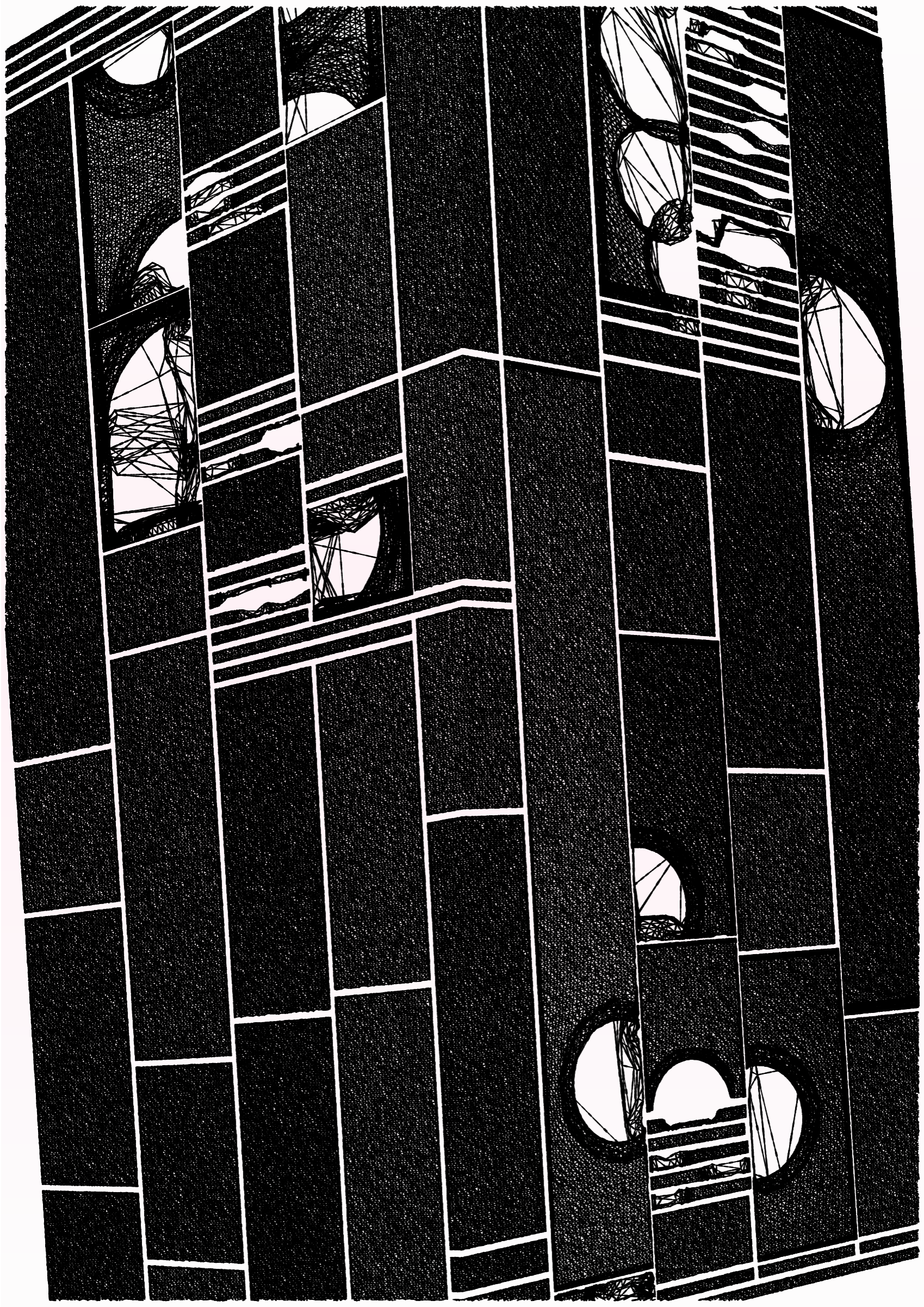 Art Blocks - Art Blocks v2 - Edifice #484 - NFT # 204000484