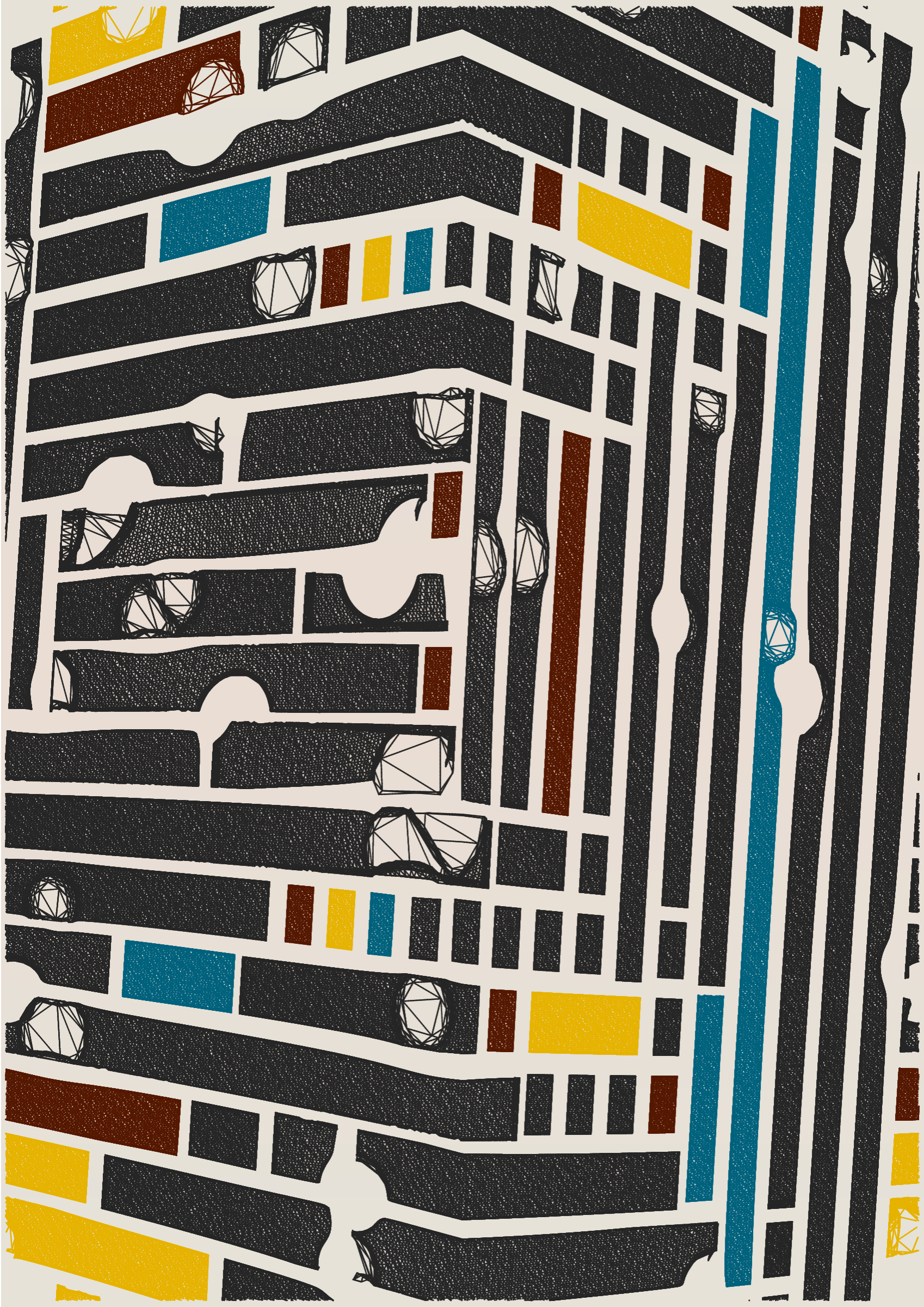 Art Blocks - Art Blocks v2 - Edifice #490 - NFT # 204000490