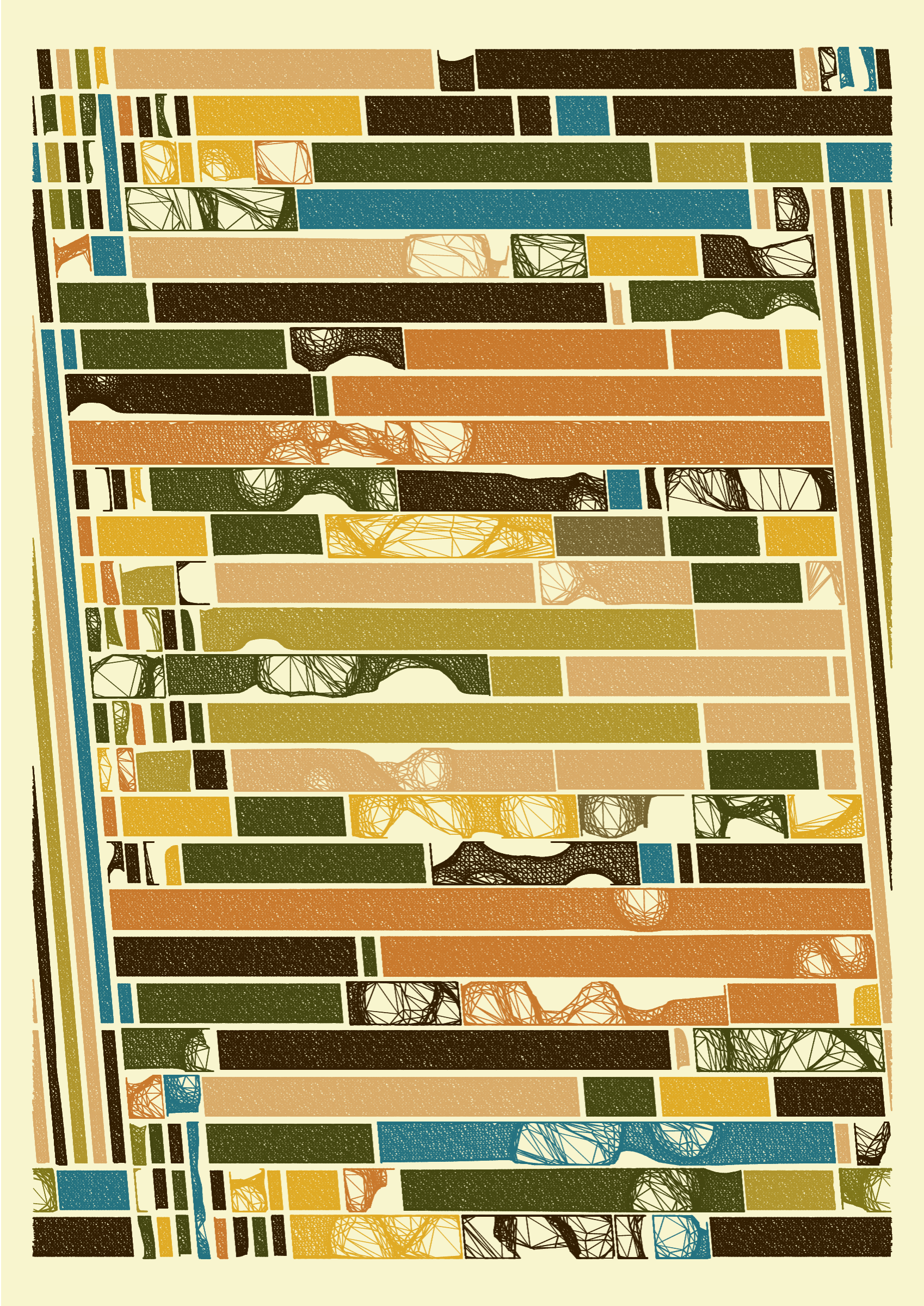 Art Blocks - Art Blocks v2 - Edifice #492 - NFT # 204000492