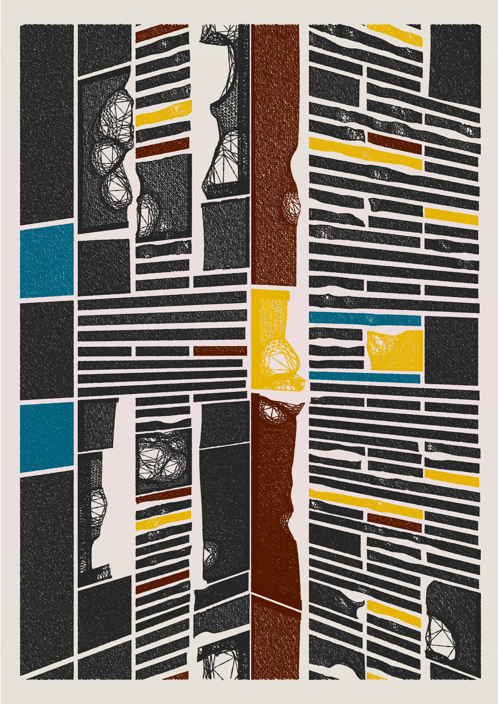 Art Blocks - Art Blocks v2 - Edifice #494 - NFT # 204000494