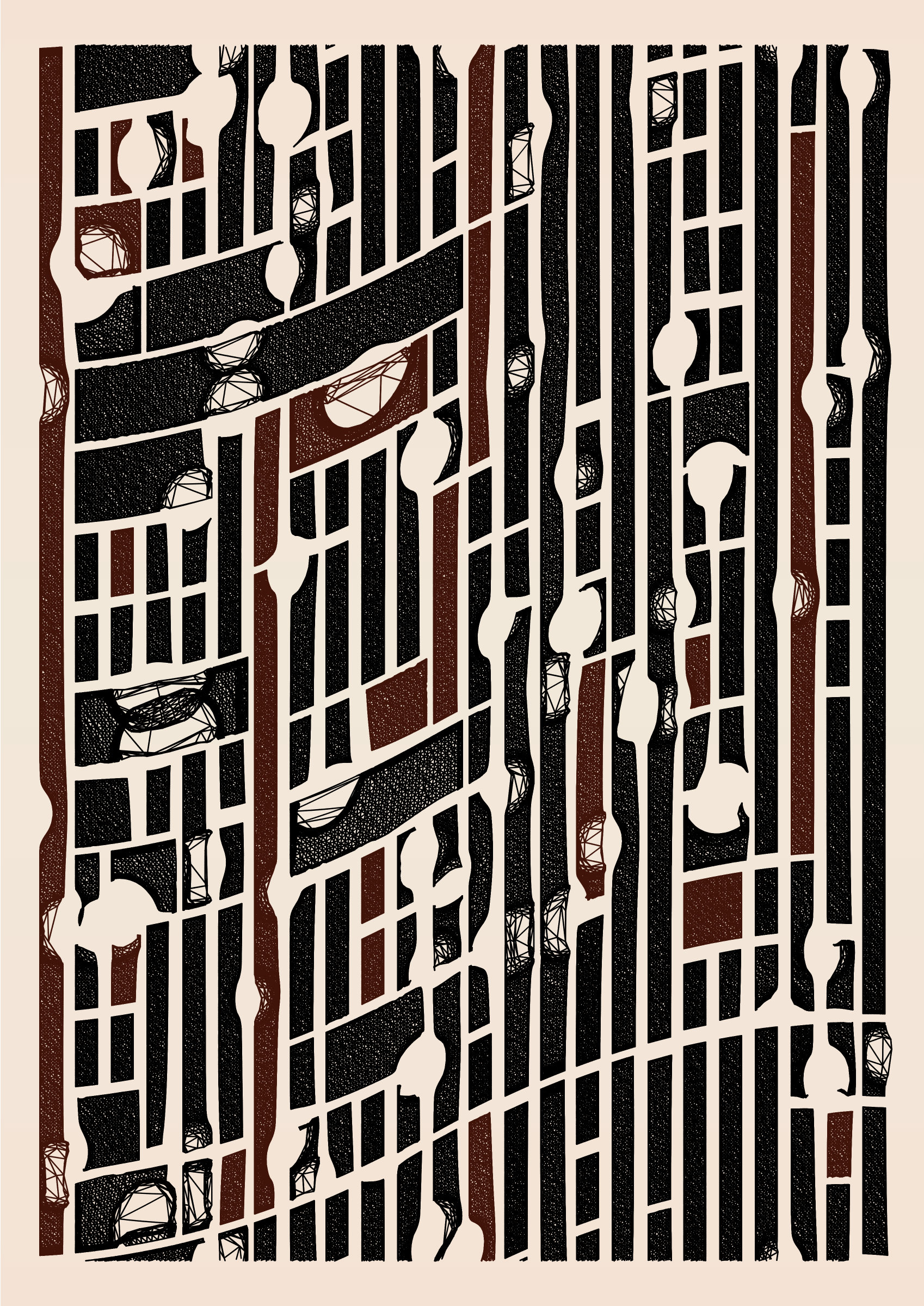 Art Blocks - Art Blocks v2 - Edifice #501 - NFT # 204000501