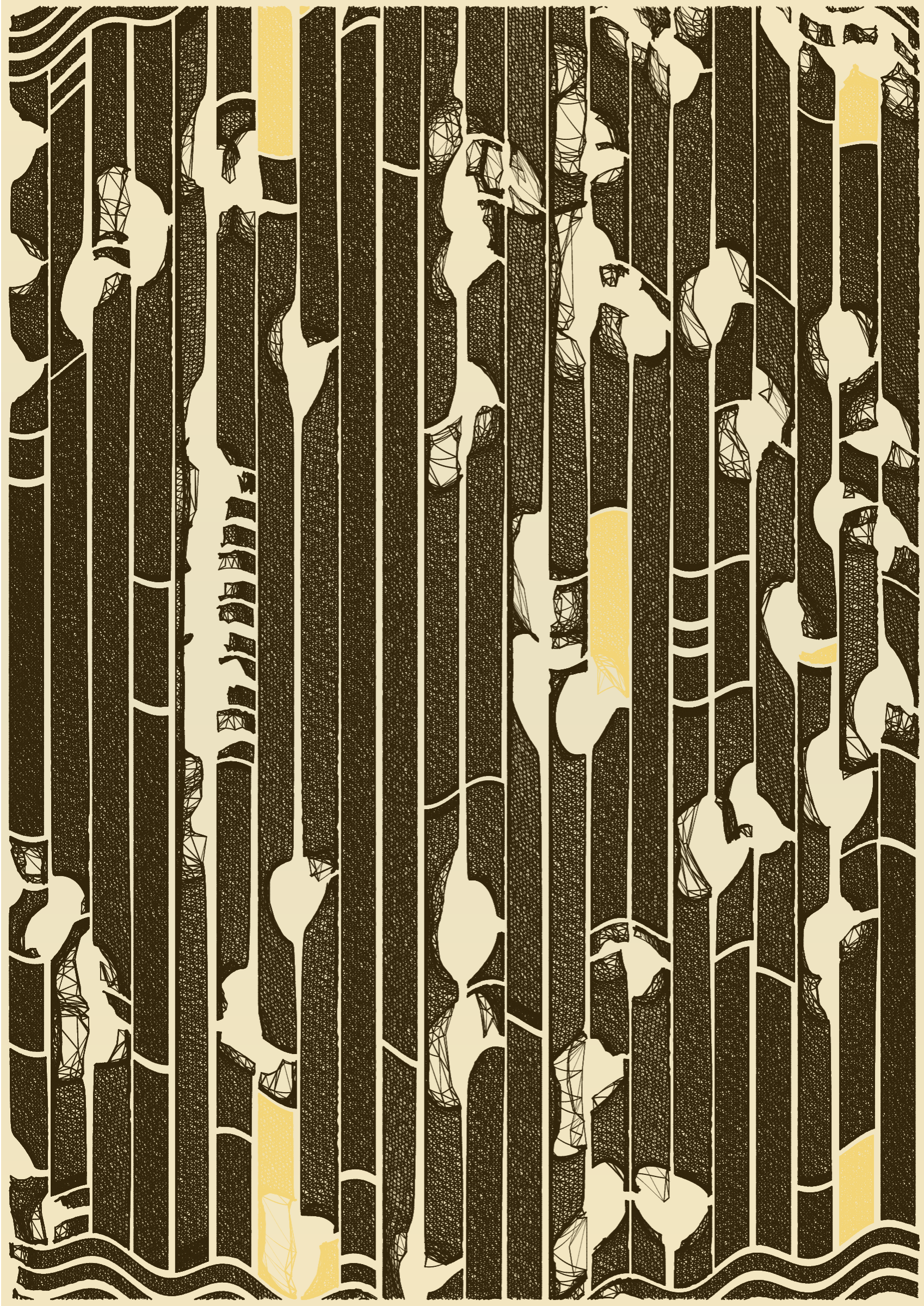 Art Blocks - Art Blocks v2 - Edifice #503 - NFT # 204000503