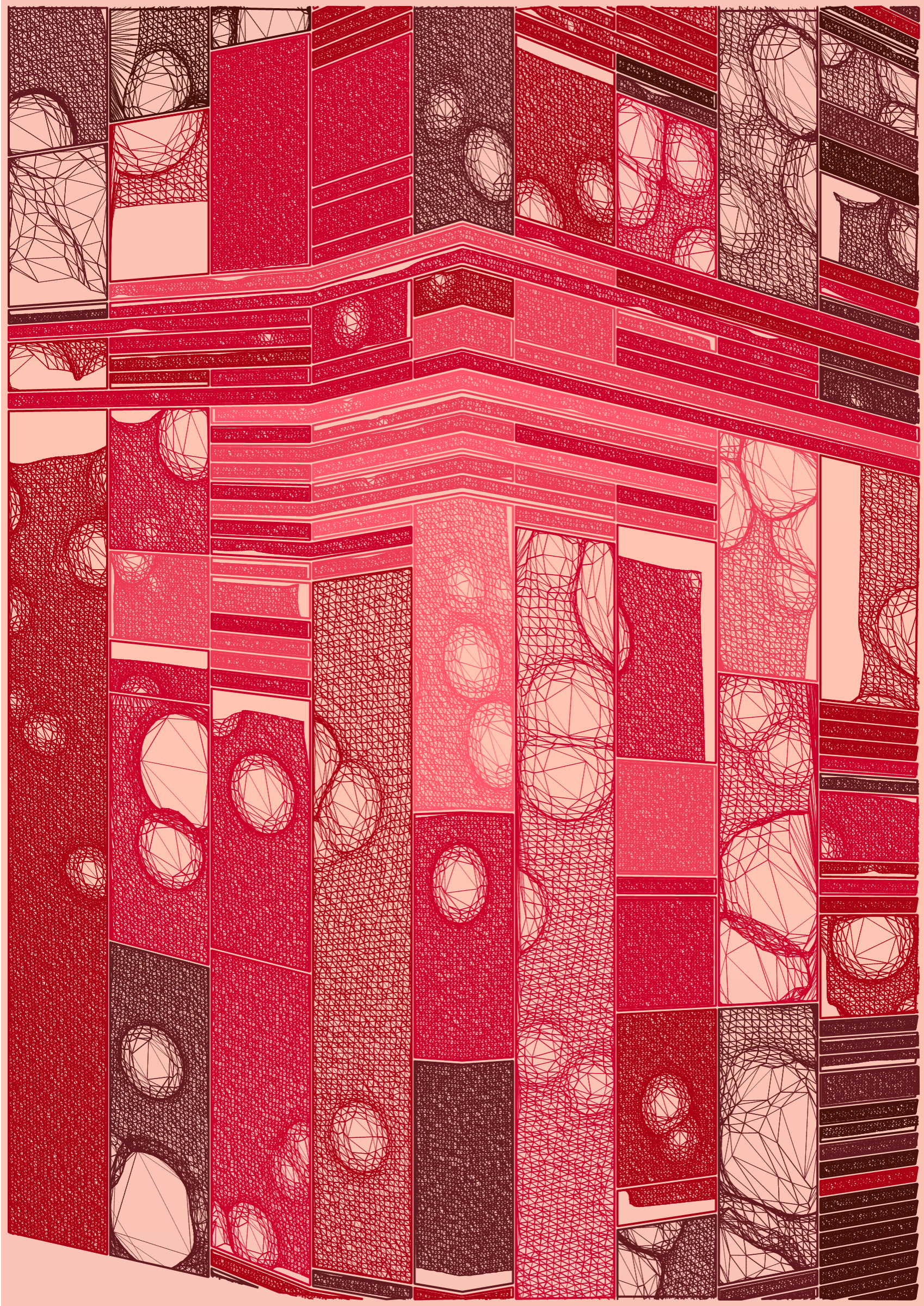 Art Blocks - Art Blocks v2 - Edifice #506 - NFT # 204000506