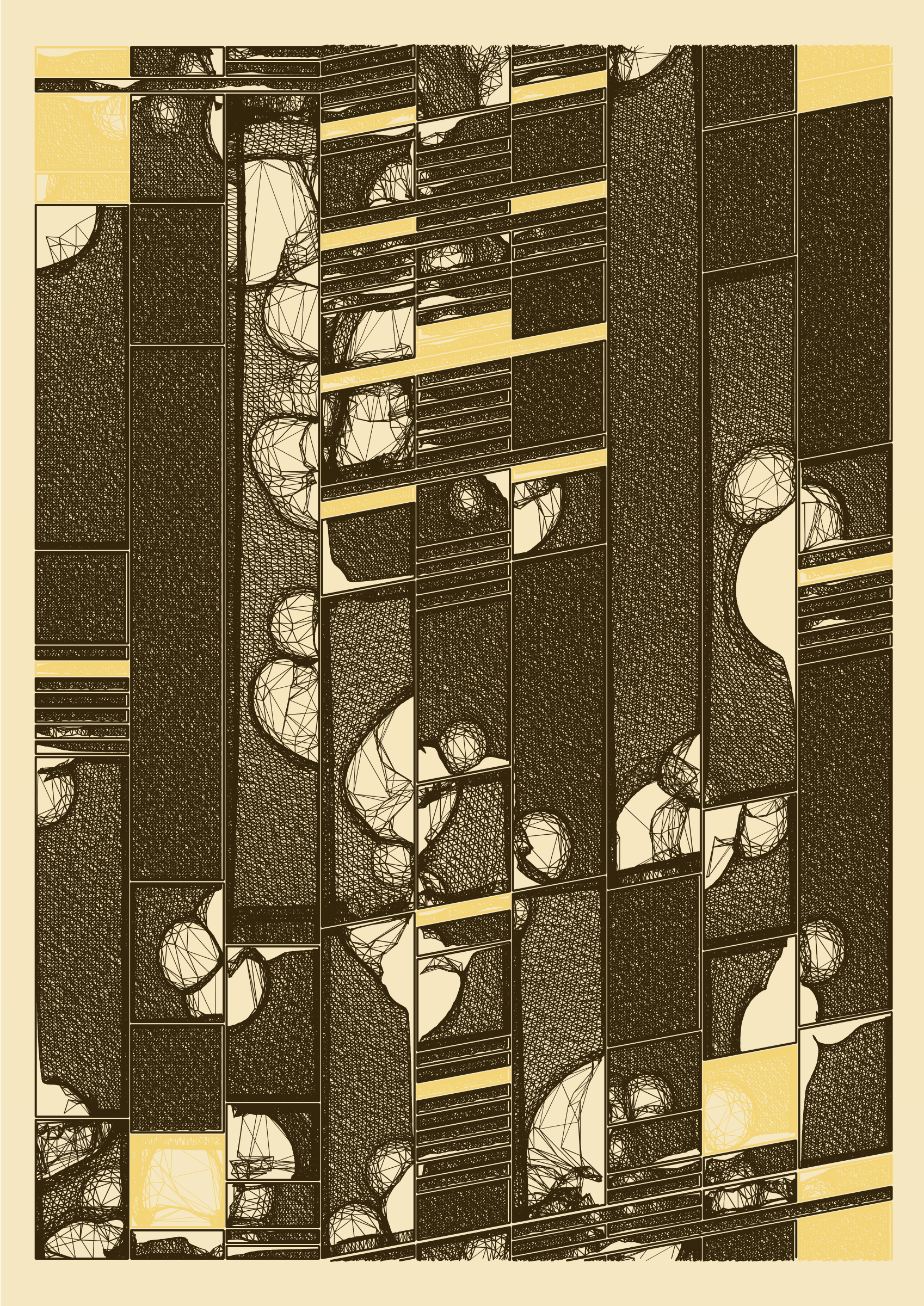 Art Blocks - Art Blocks v2 - Edifice #510 - NFT # 204000510