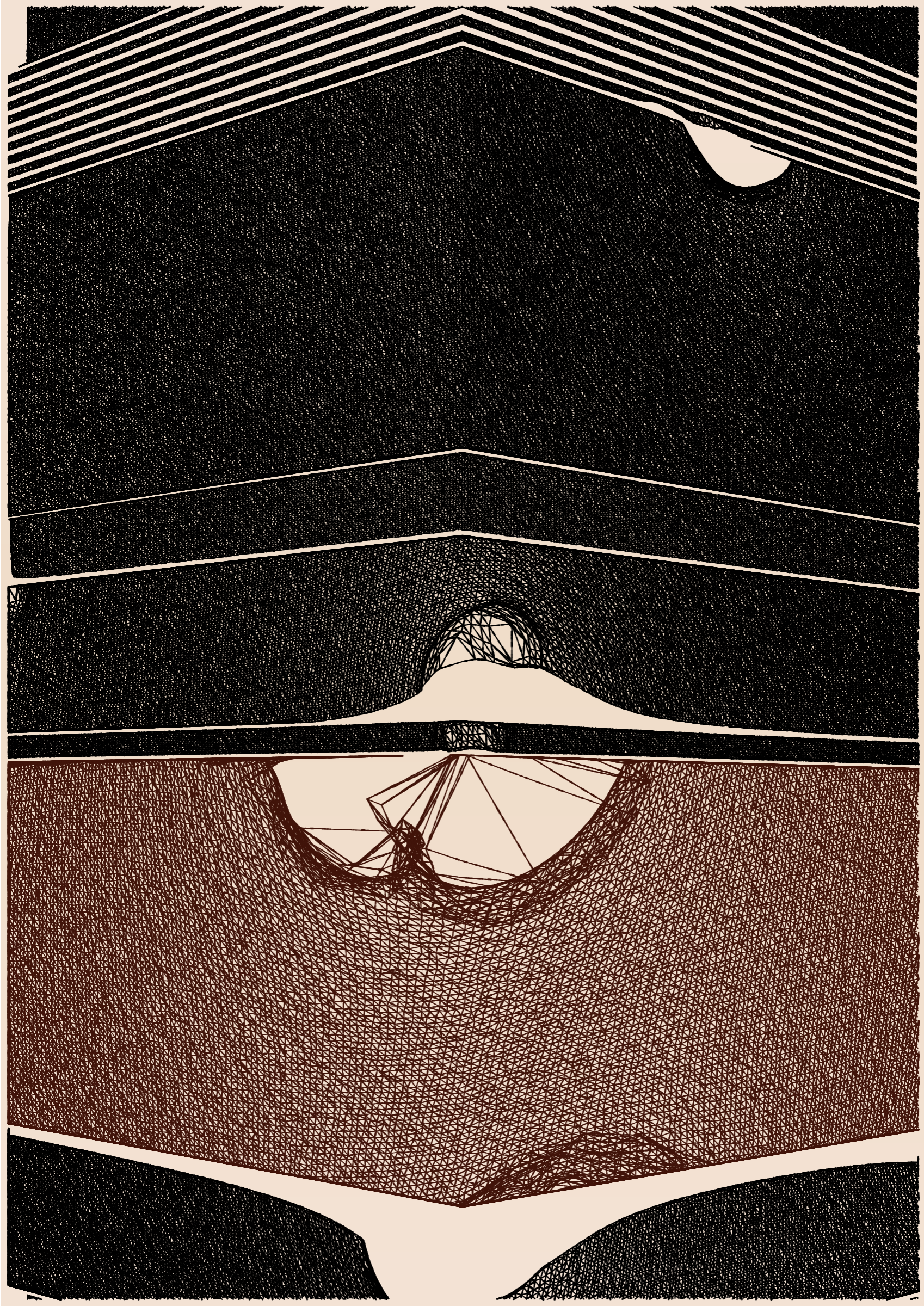 Art Blocks - Art Blocks v2 - Edifice #513 - NFT # 204000513