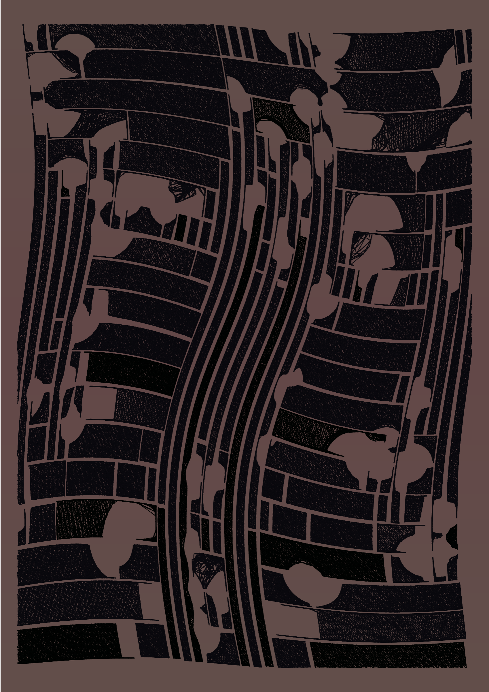 Art Blocks - Art Blocks v2 - Edifice #515 - NFT # 204000515