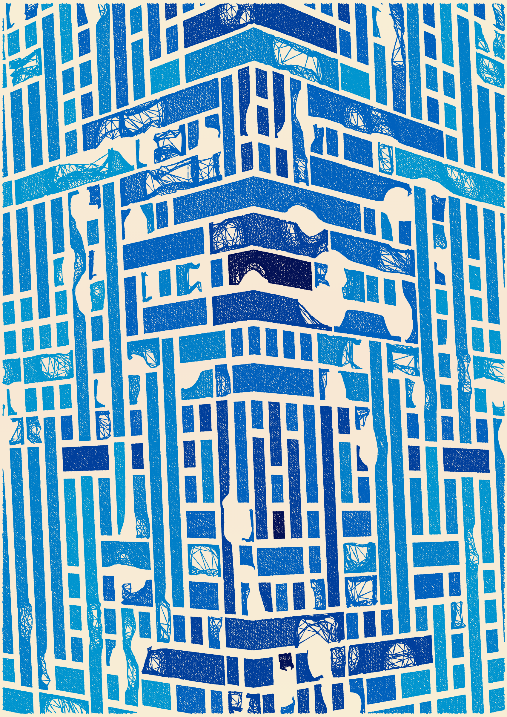 Art Blocks - Art Blocks v2 - Edifice #519 - NFT # 204000519