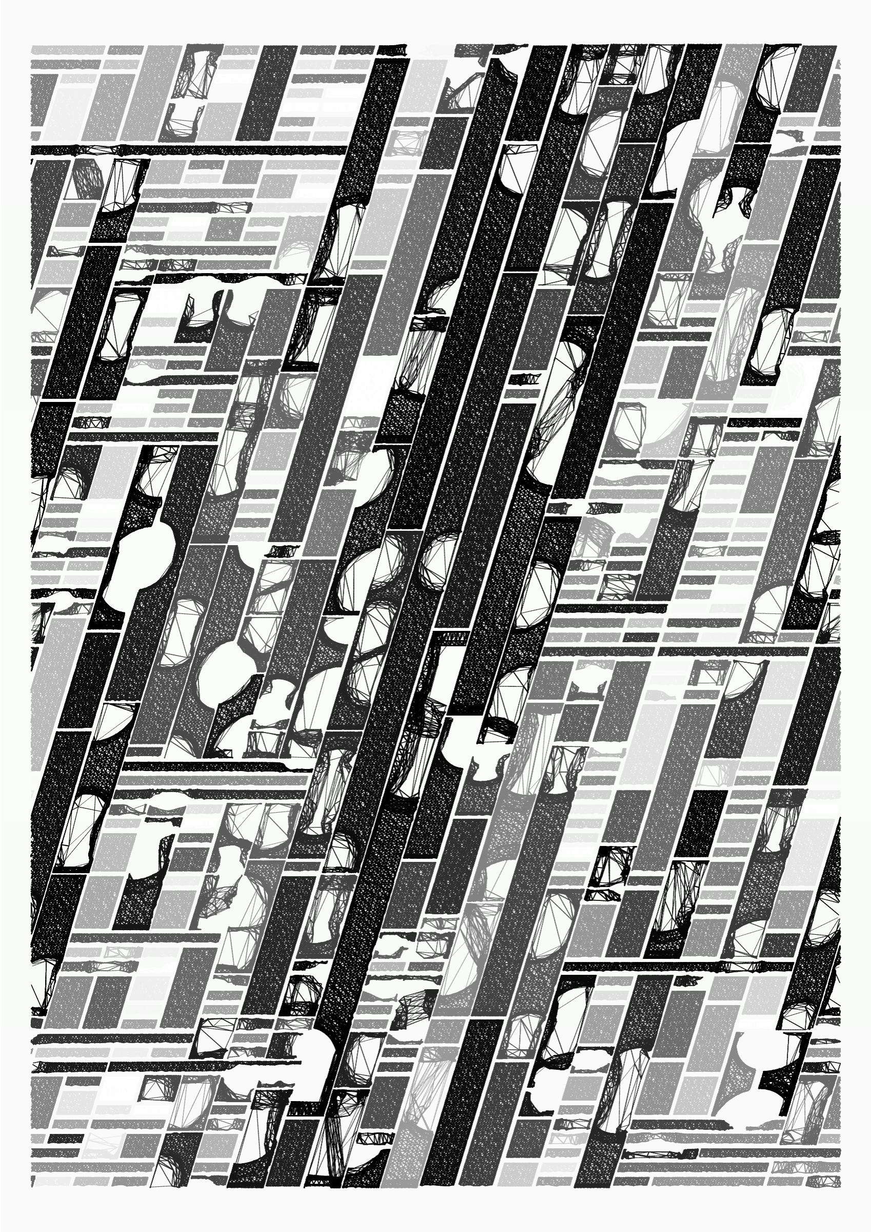 Art Blocks - Art Blocks v2 - Edifice #523 - NFT # 204000523