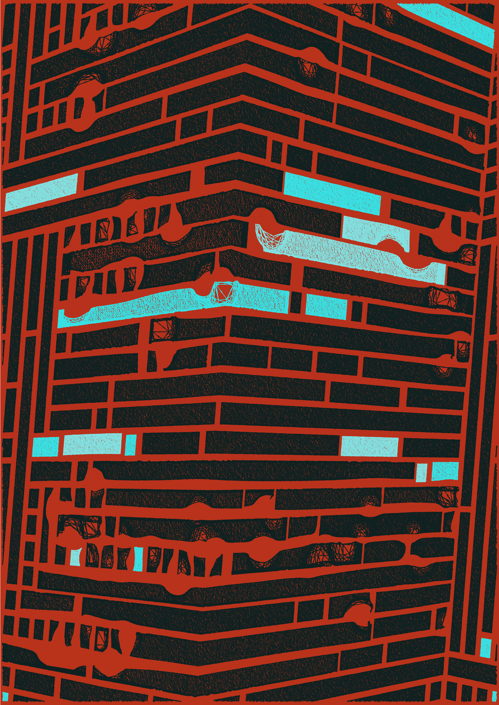 Art Blocks - Art Blocks v2 - Edifice #526 - NFT # 204000526