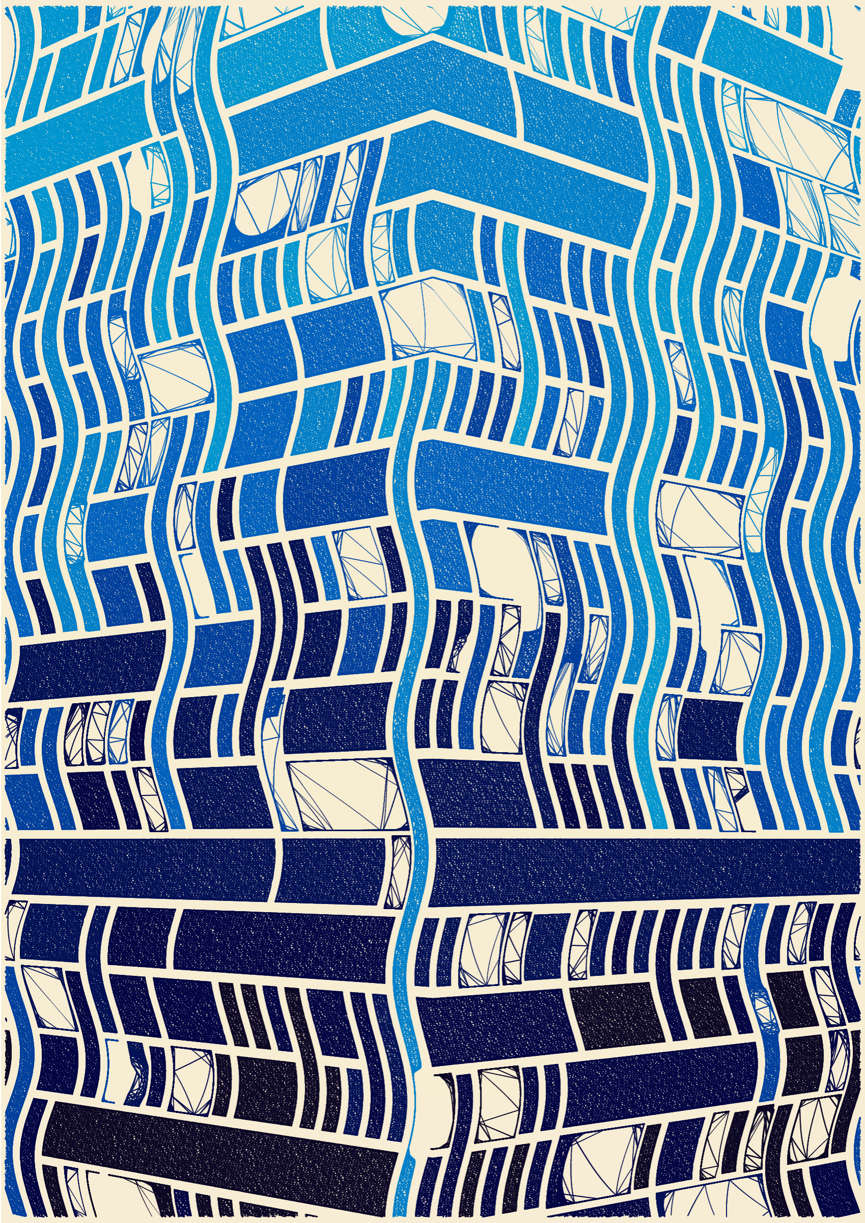 Art Blocks - Art Blocks v2 - Edifice #528 - NFT # 204000528