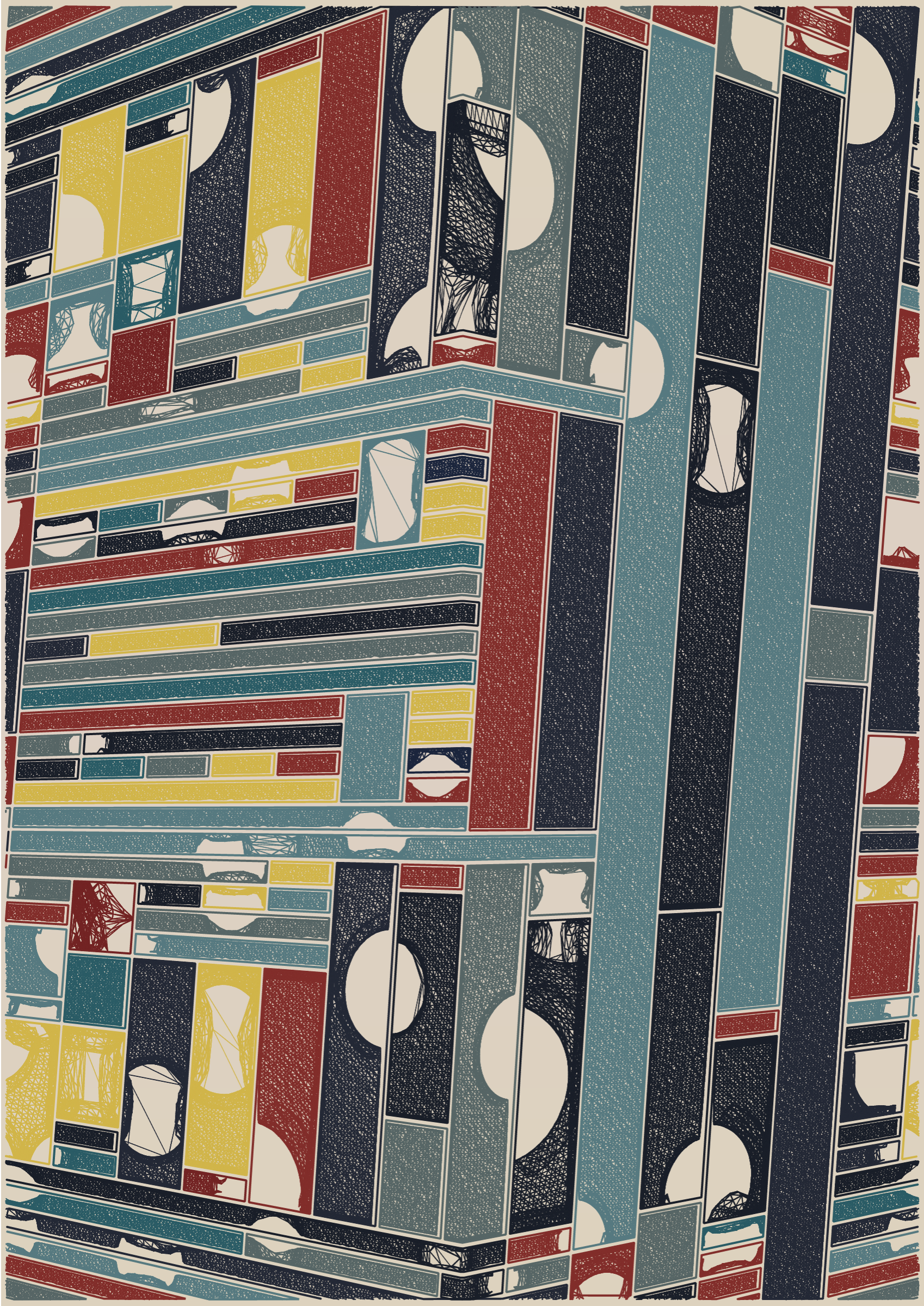 Art Blocks - Art Blocks v2 - Edifice #530 - NFT # 204000530