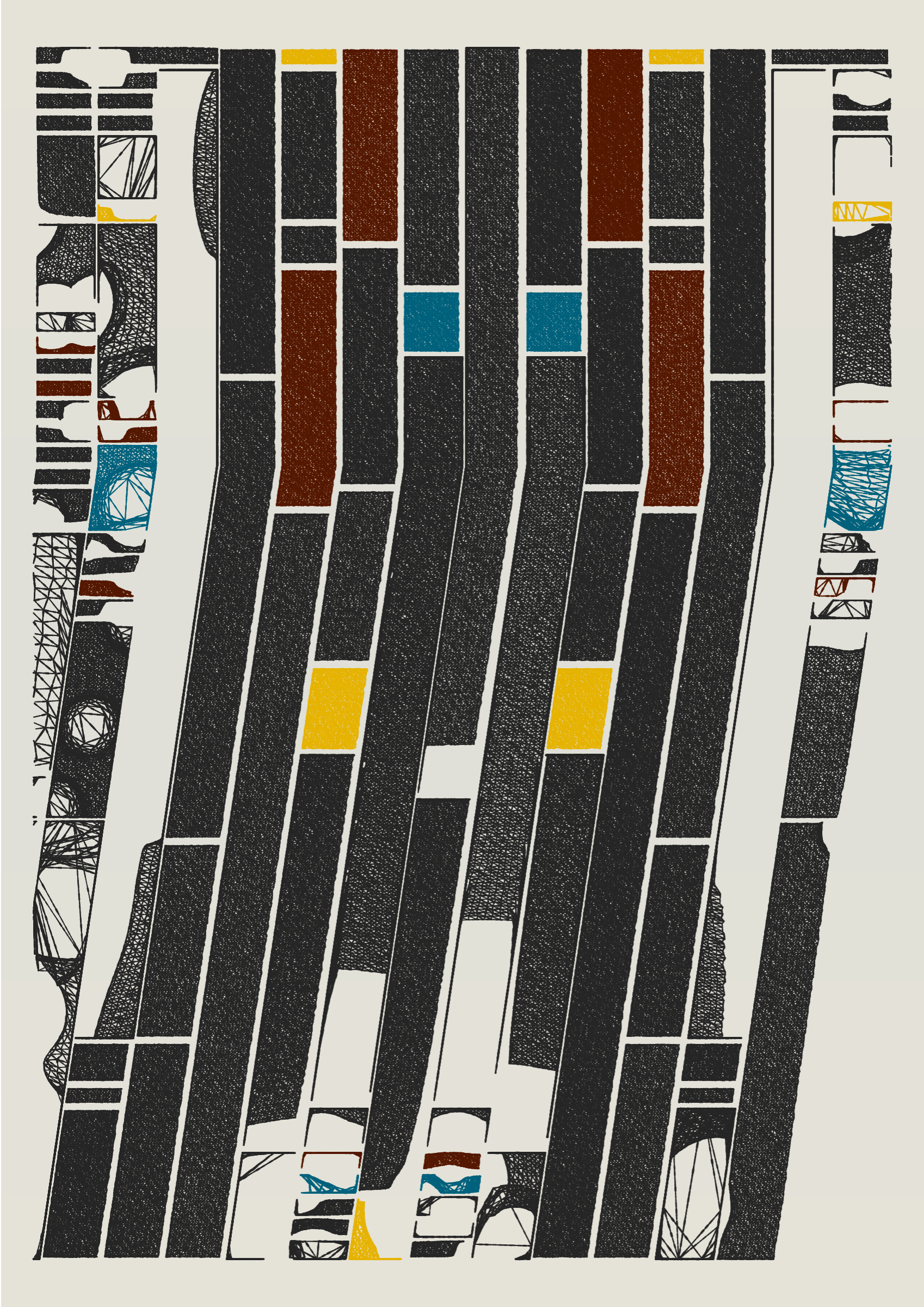 Art Blocks - Art Blocks v2 - Edifice #531 - NFT # 204000531