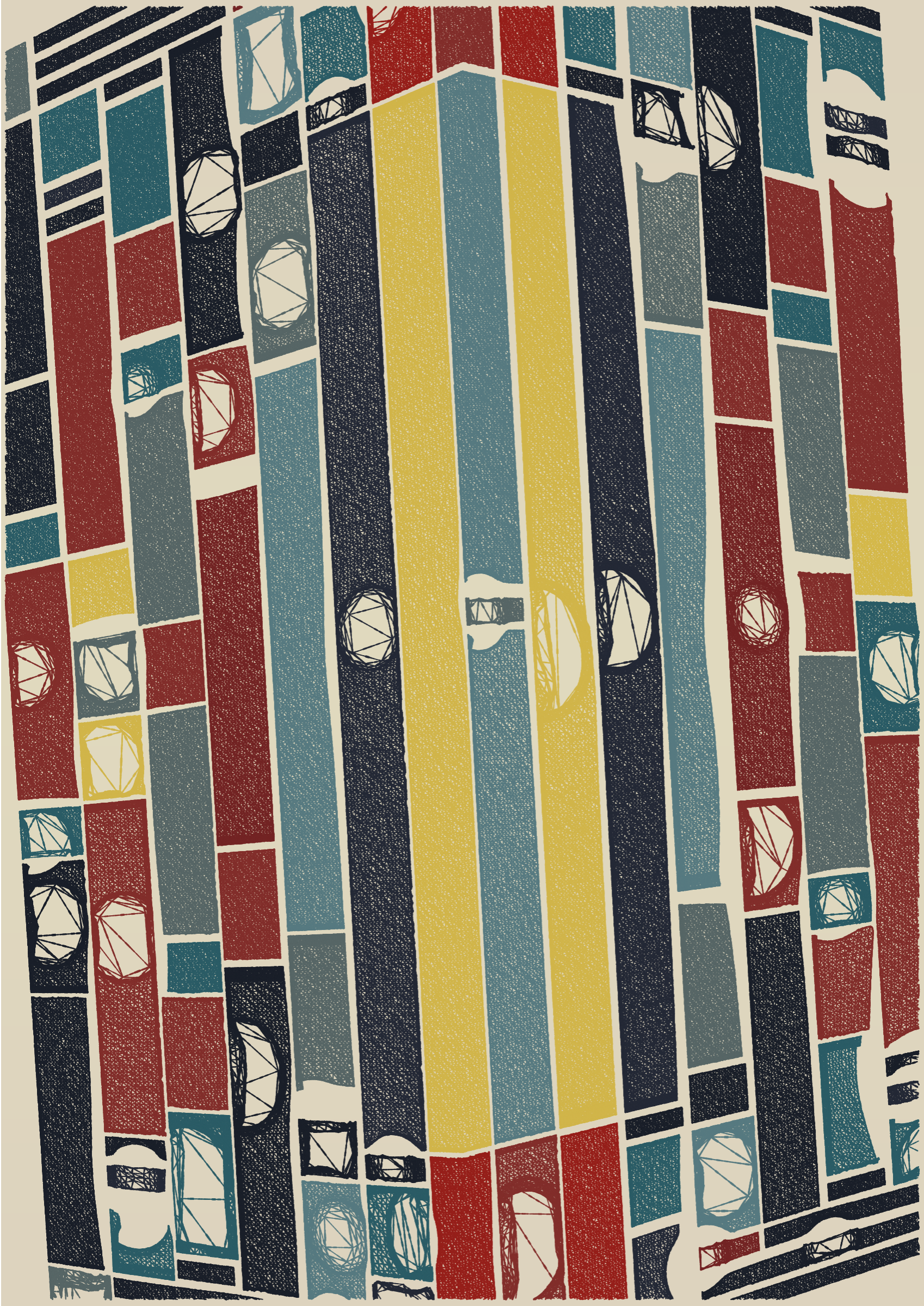 Art Blocks - Art Blocks v2 - Edifice #533 - NFT # 204000533