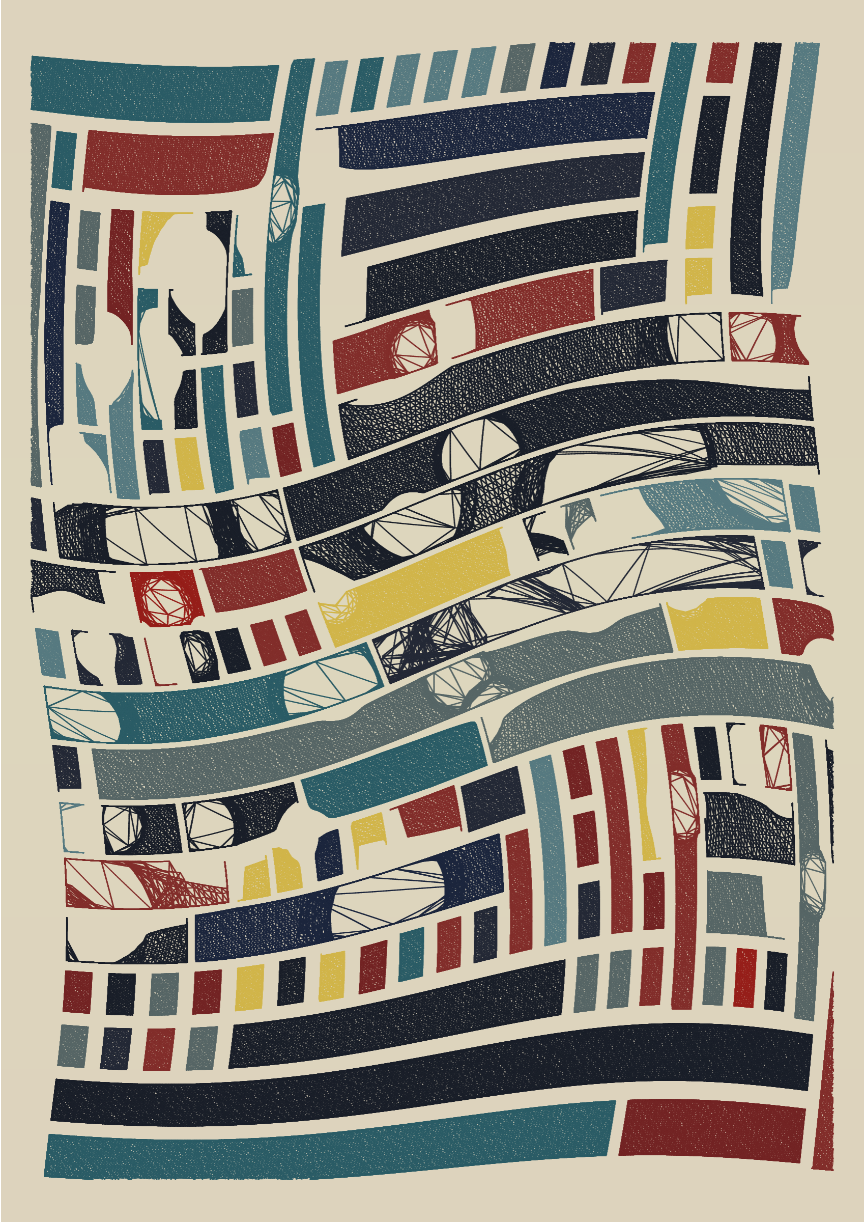 Art Blocks - Art Blocks v2 - Edifice #537 - NFT # 204000537