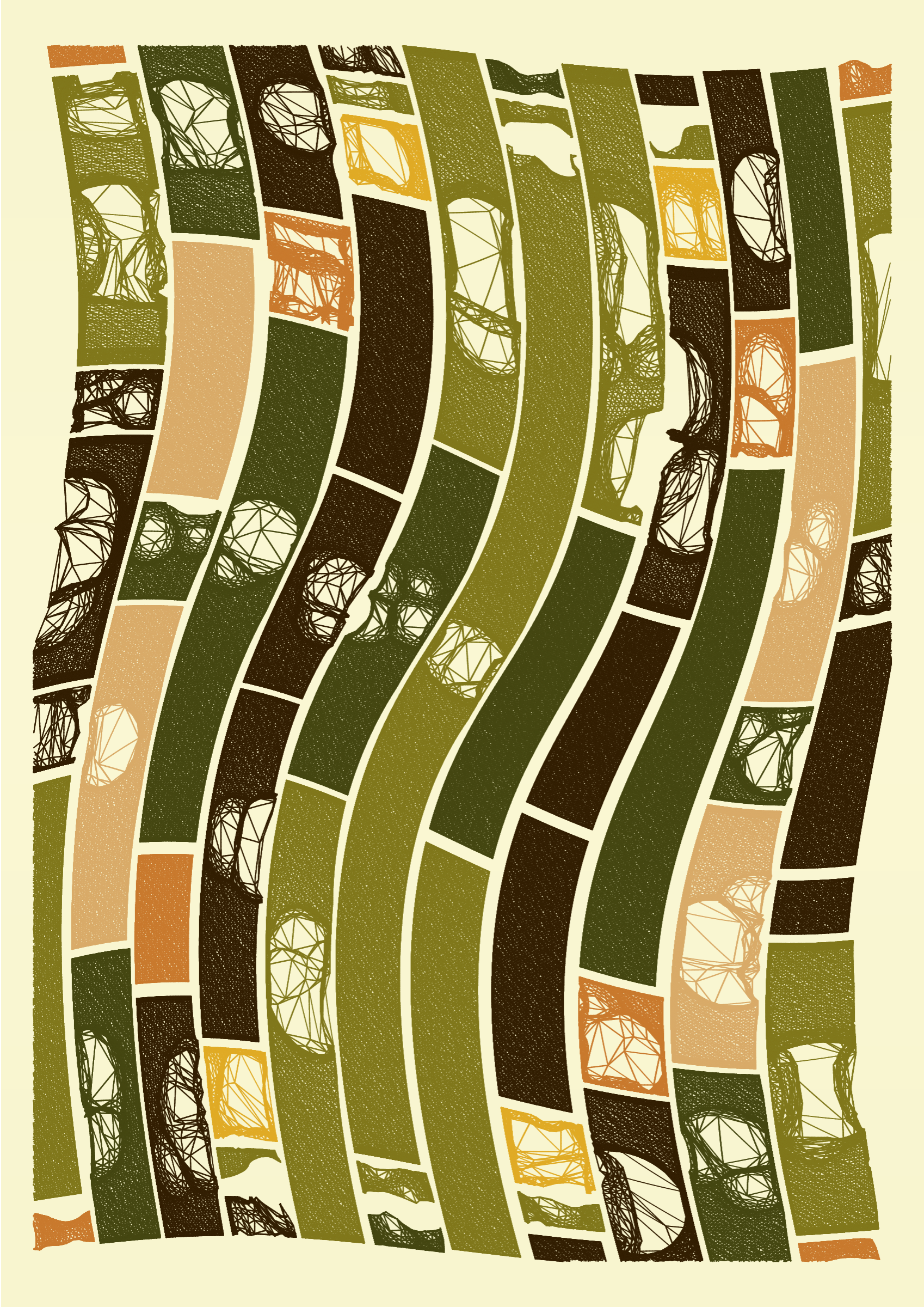 Art Blocks - Art Blocks v2 - Edifice #538 - NFT # 204000538