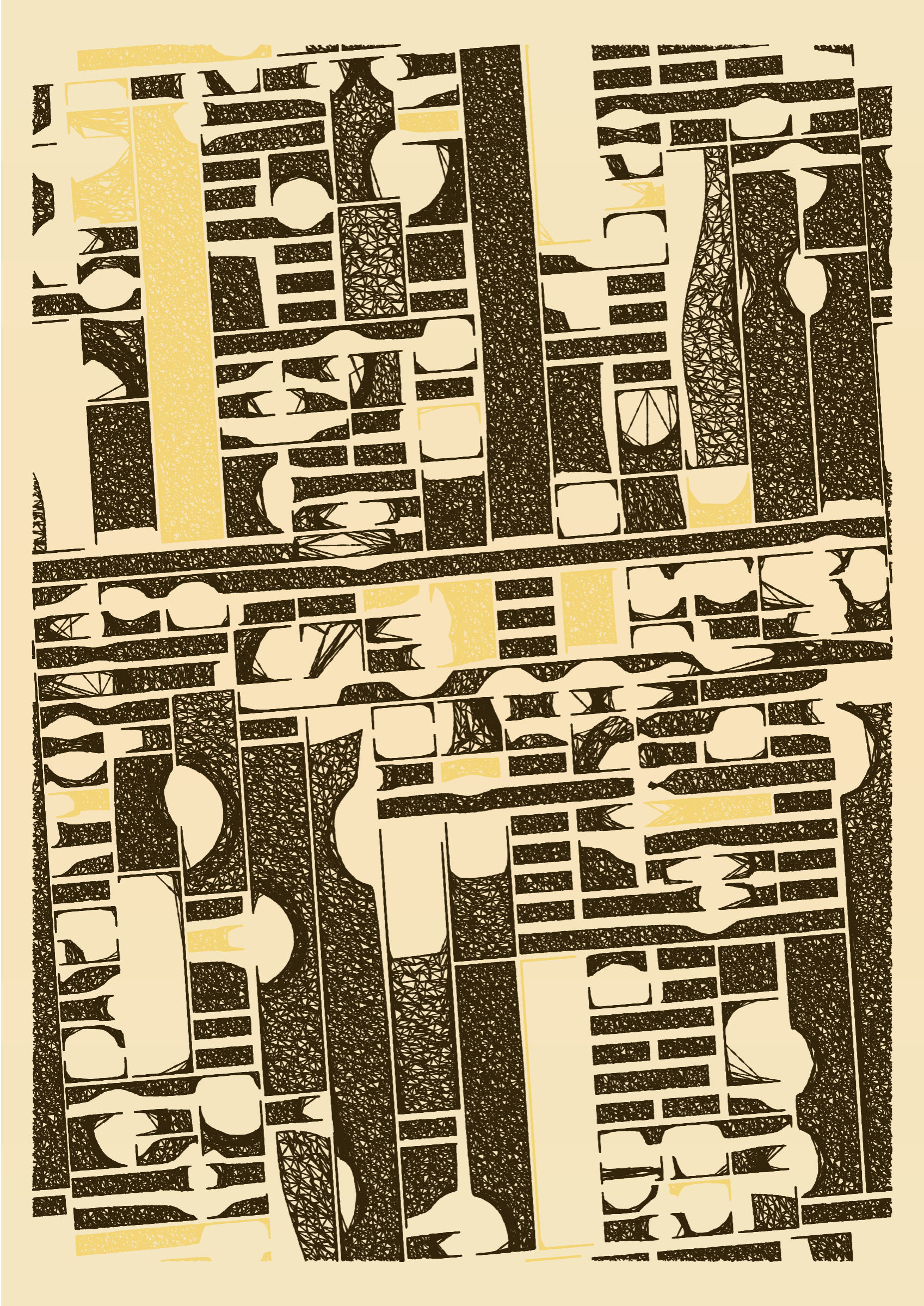 Art Blocks - Art Blocks v2 - Edifice #542 - NFT # 204000542