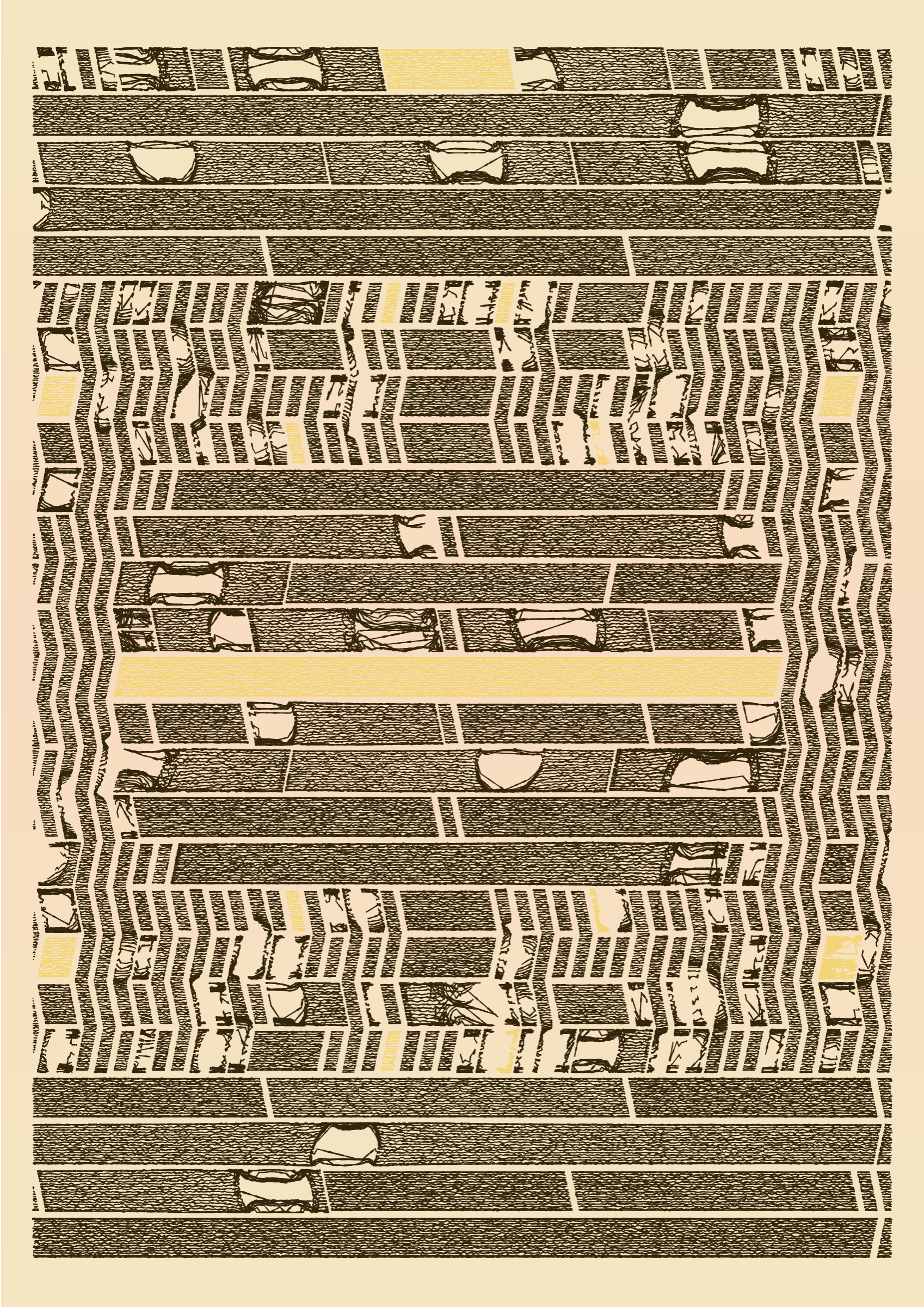 Art Blocks - Art Blocks v2 - Edifice #545 - NFT # 204000545