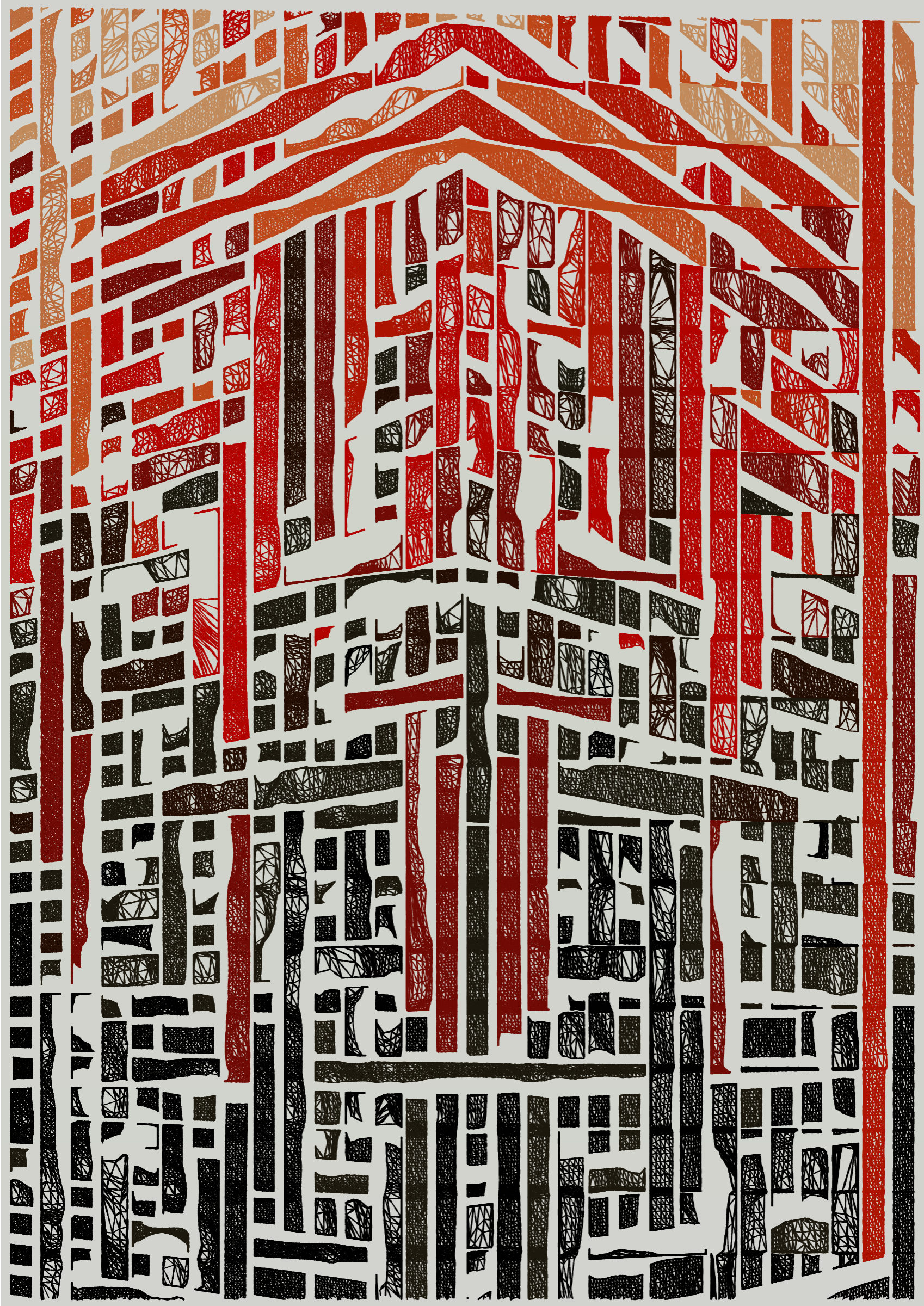 Art Blocks - Art Blocks v2 - Edifice #548 - NFT # 204000548