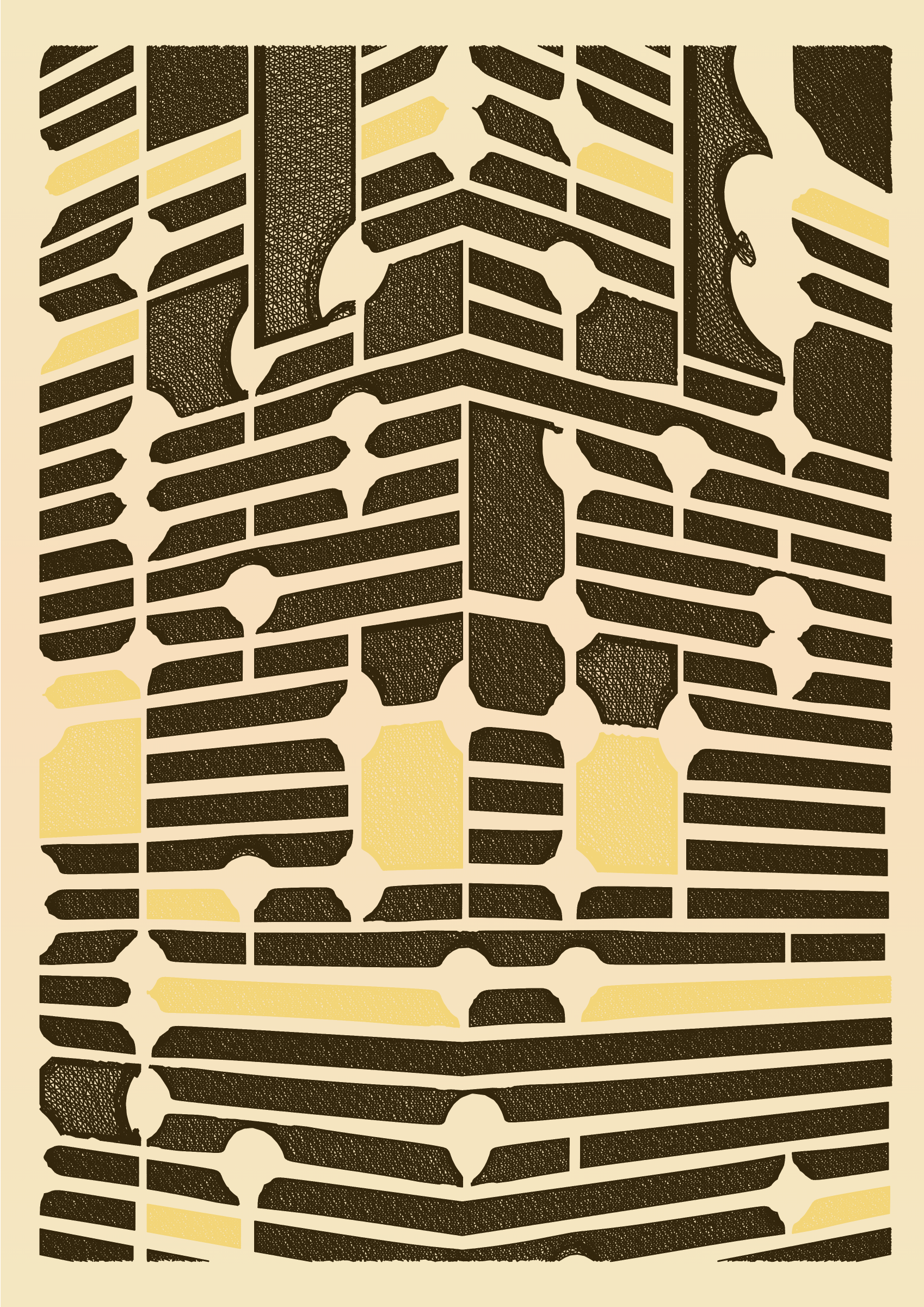 Art Blocks - Art Blocks v2 - Edifice #550 - NFT # 204000550