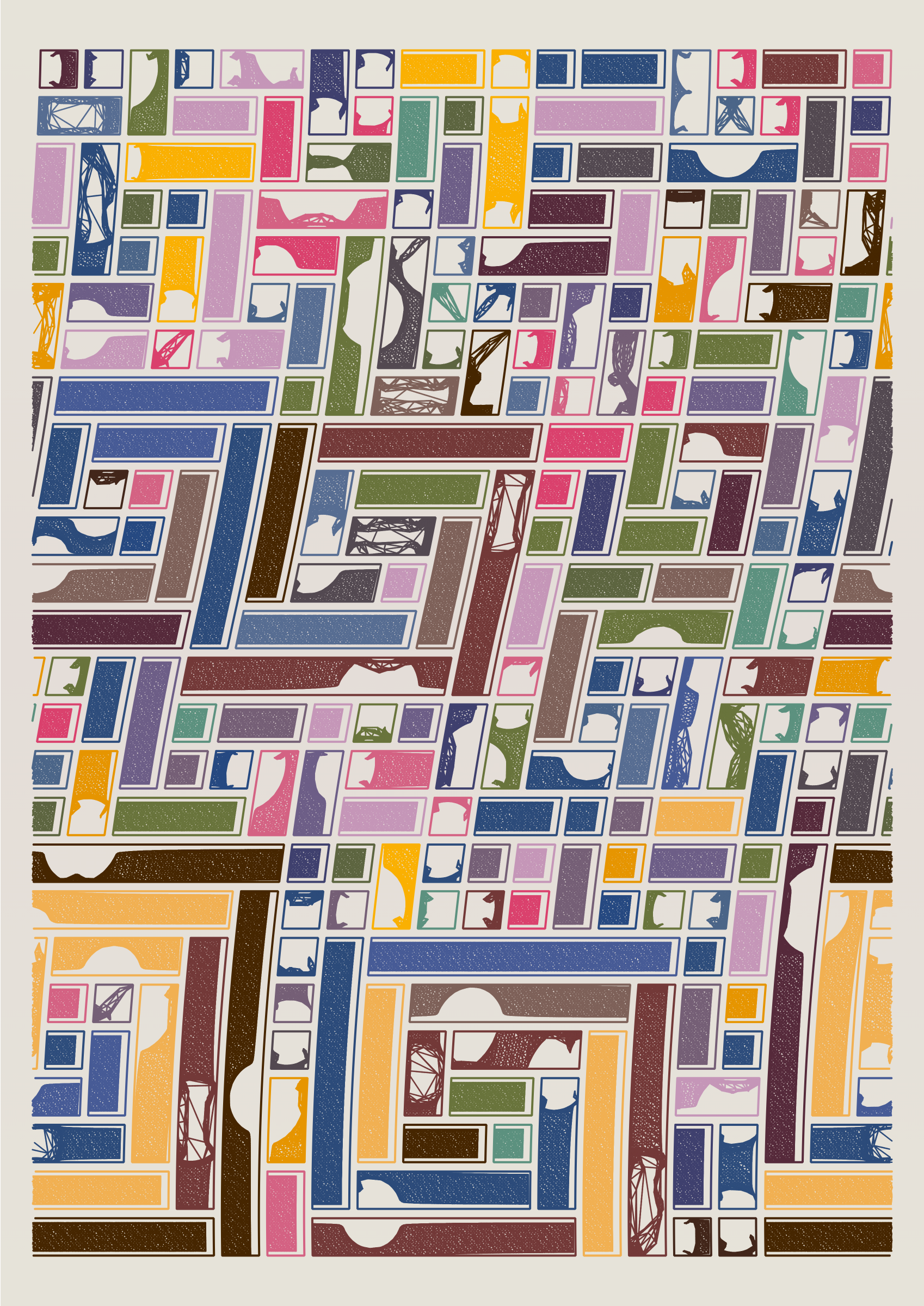 Art Blocks - Art Blocks v2 - Edifice #558 - NFT # 204000558