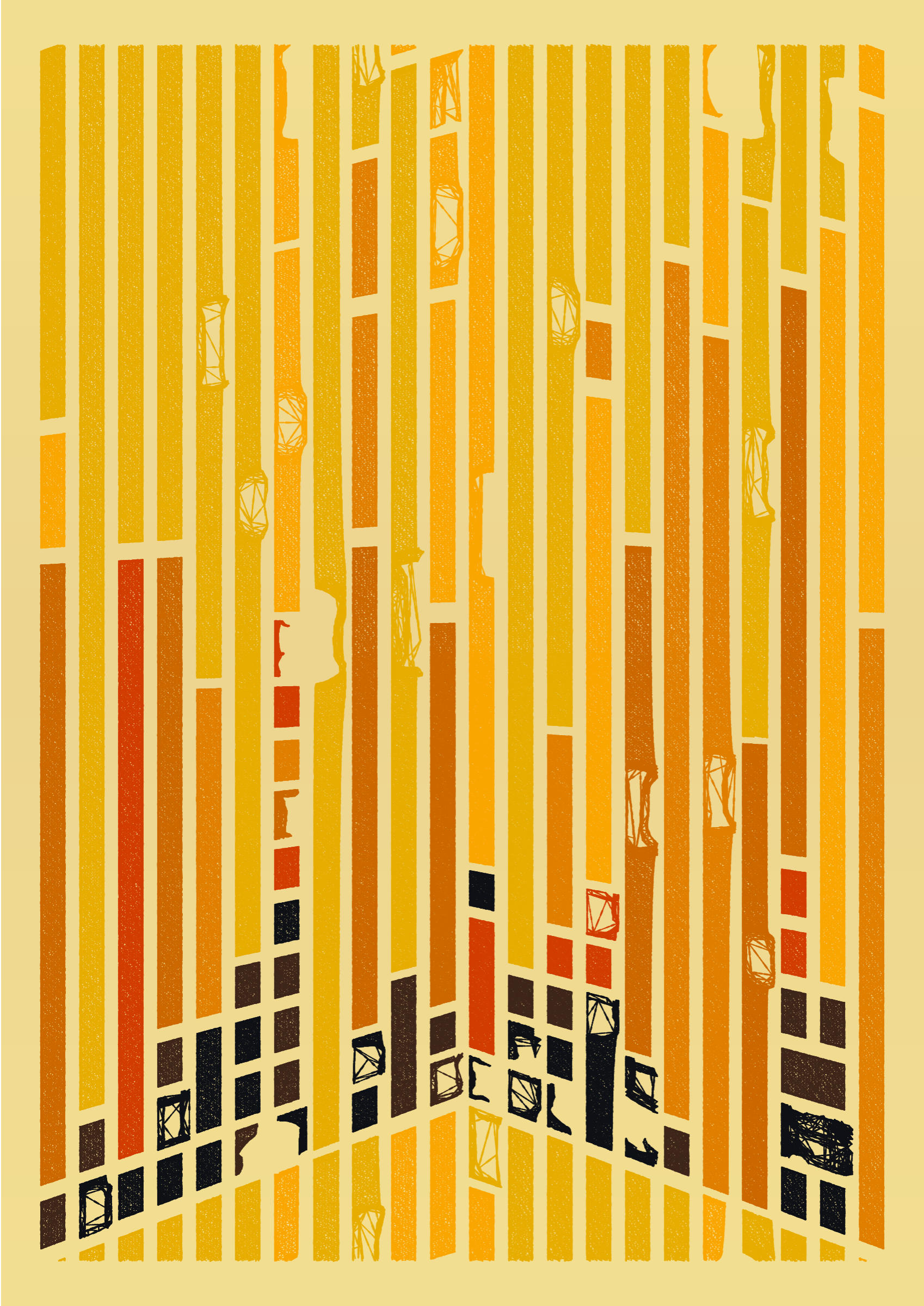 Art Blocks - Art Blocks v2 - Edifice #562 - NFT # 204000562