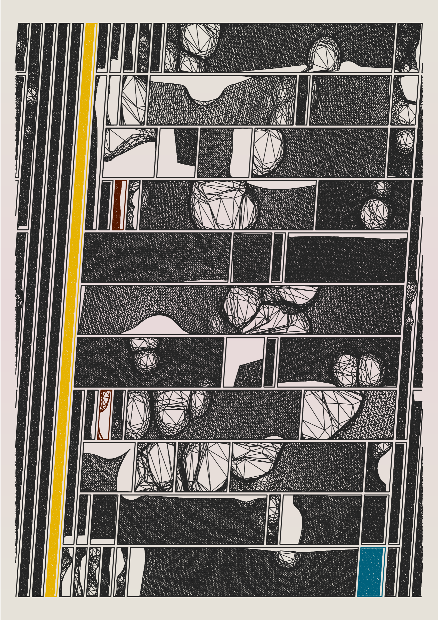 Art Blocks - Art Blocks v2 - Edifice #564 - NFT # 204000564