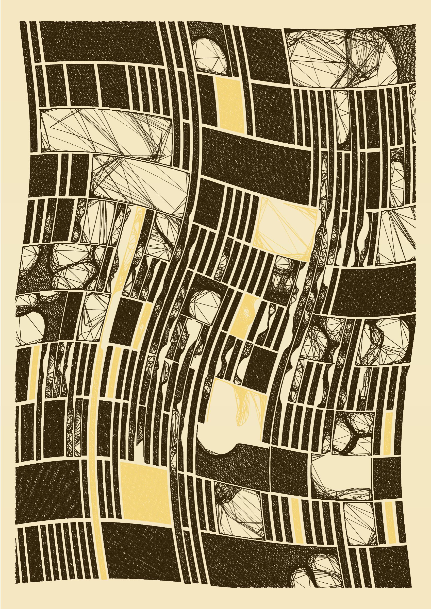 Art Blocks - Art Blocks v2 - Edifice #566 - NFT # 204000566