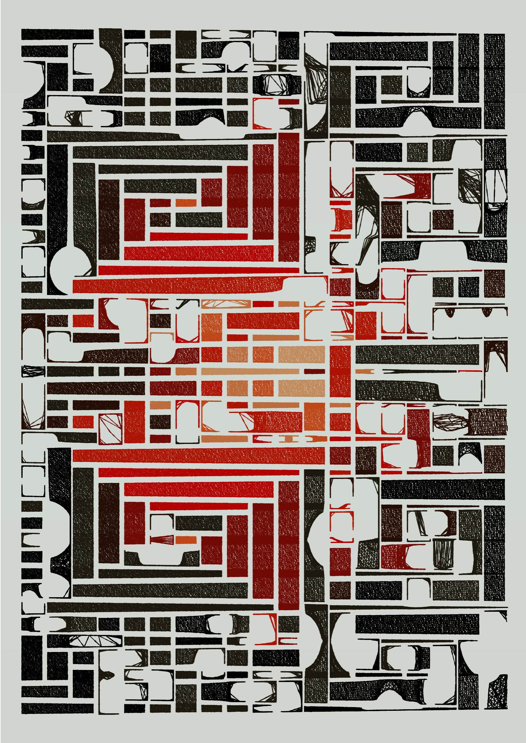 Art Blocks - Art Blocks v2 - Edifice #574 - NFT # 204000574