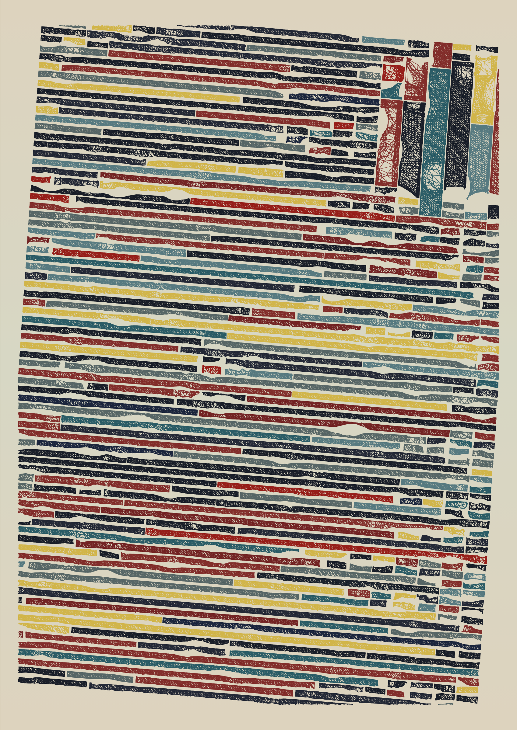 Art Blocks - Art Blocks v2 - Edifice #575 - NFT # 204000575