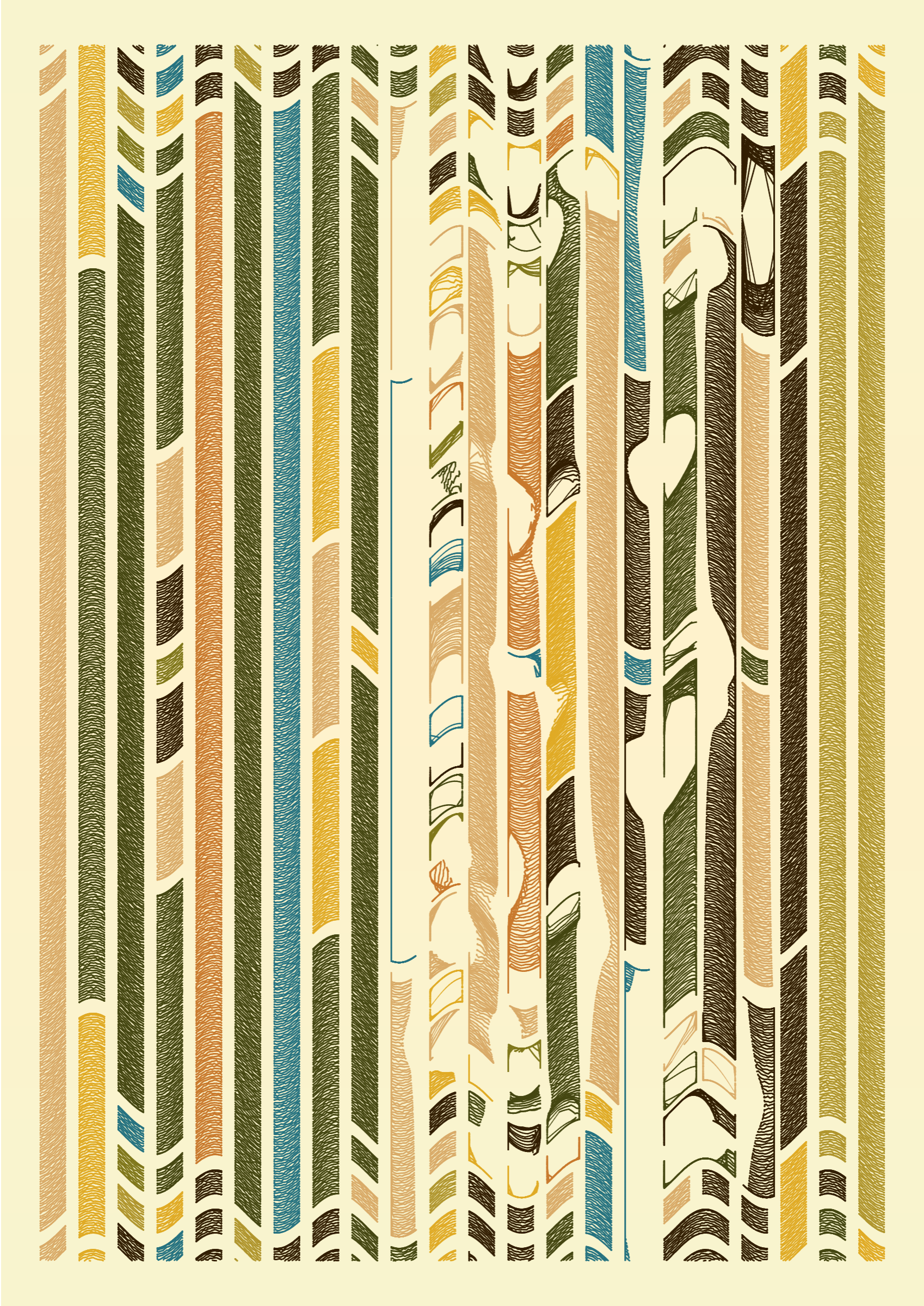 Art Blocks - Art Blocks v2 - Edifice #578 - NFT # 204000578