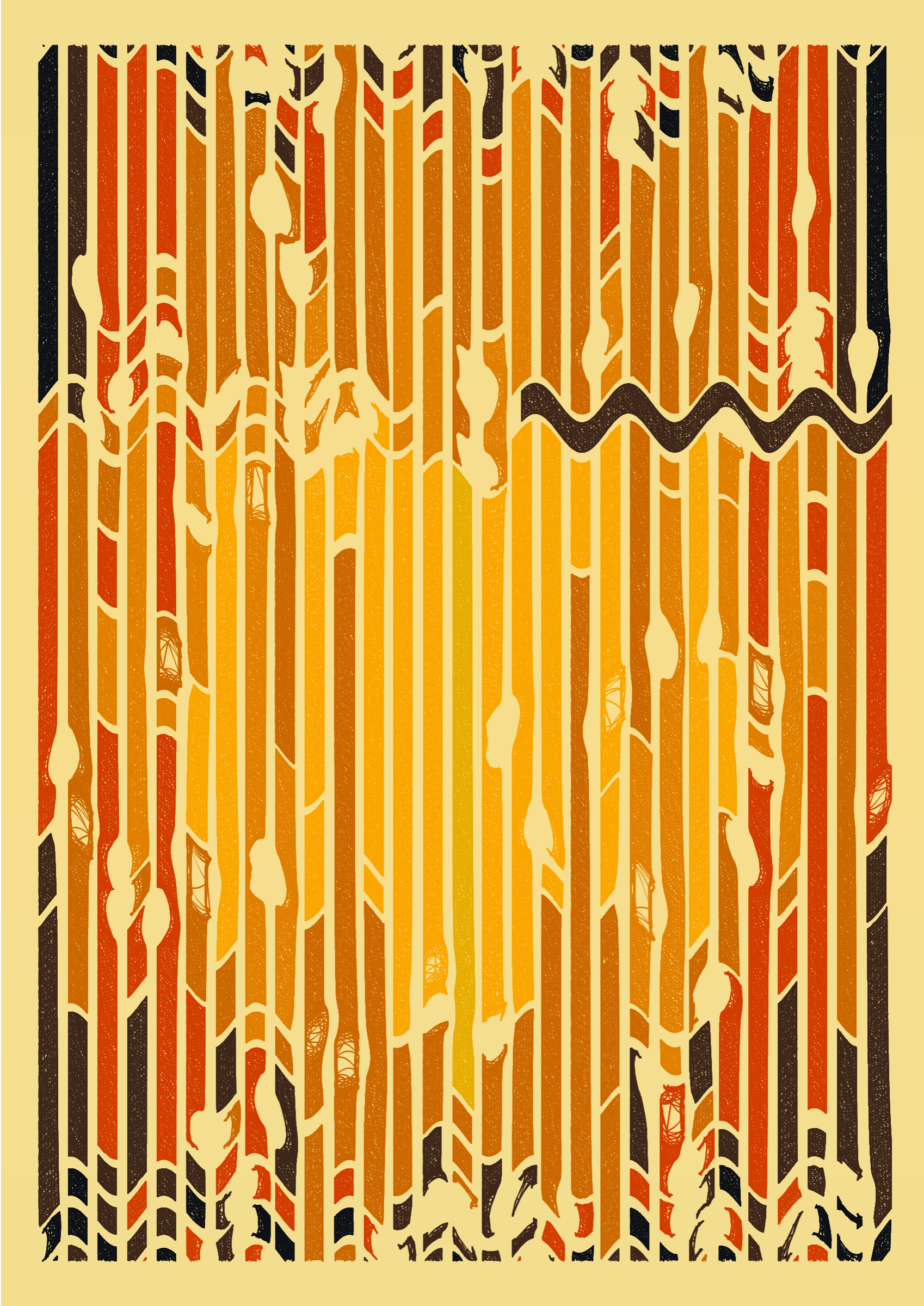 Art Blocks - Art Blocks v2 - Edifice #581 - NFT # 204000581