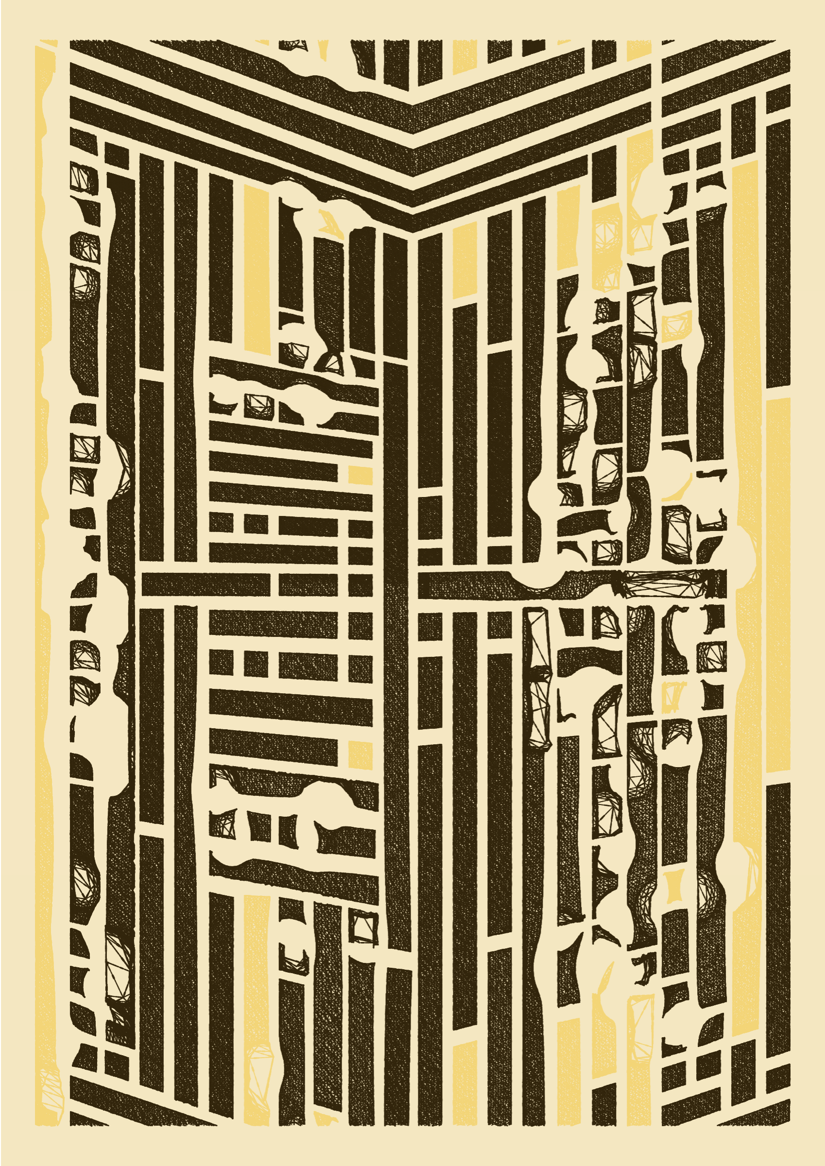 Art Blocks - Art Blocks v2 - Edifice #582 - NFT # 204000582