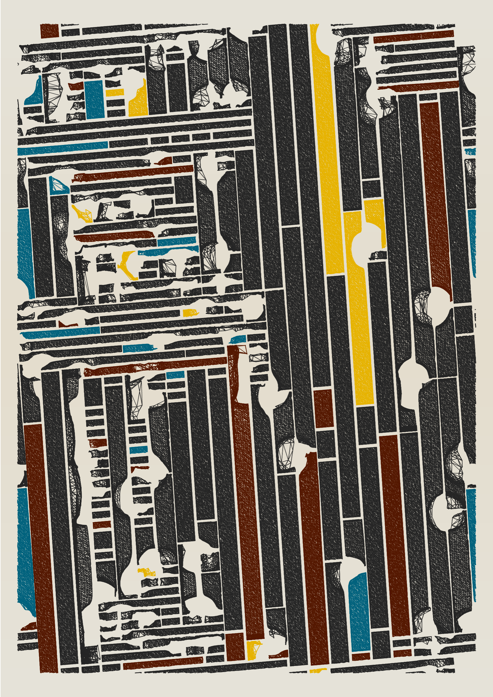 Art Blocks - Art Blocks v2 - Edifice #587 - NFT # 204000587