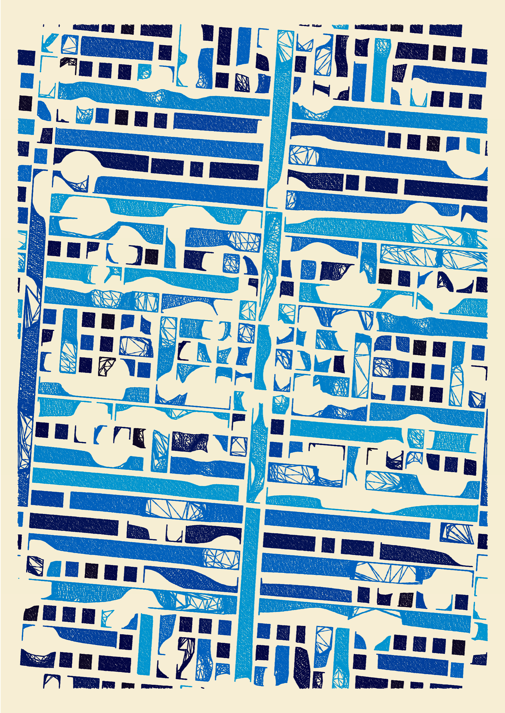 Art Blocks - Art Blocks v2 - Edifice #599 - NFT # 204000599