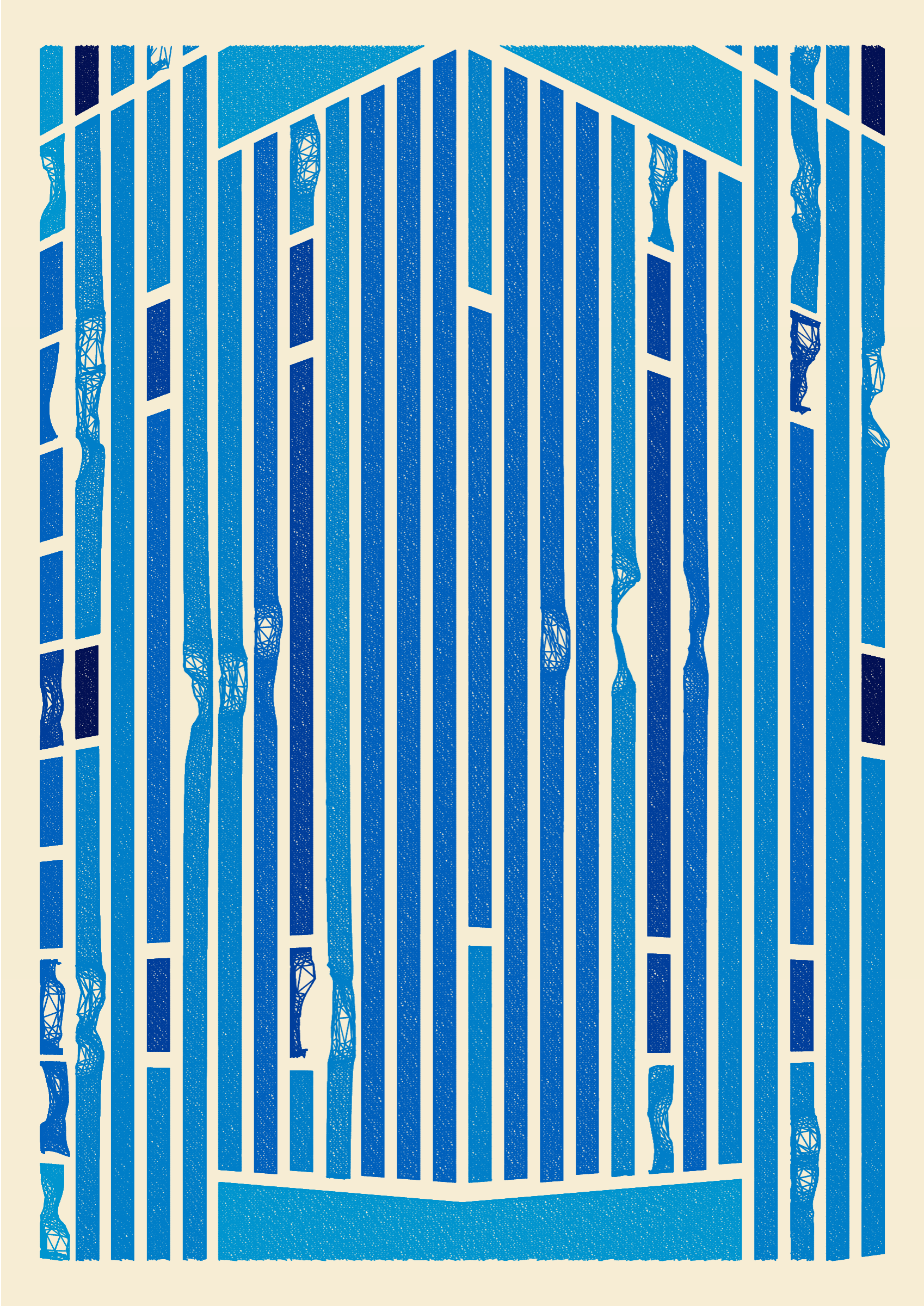 Art Blocks - Art Blocks v2 - Edifice #600 - NFT # 204000600