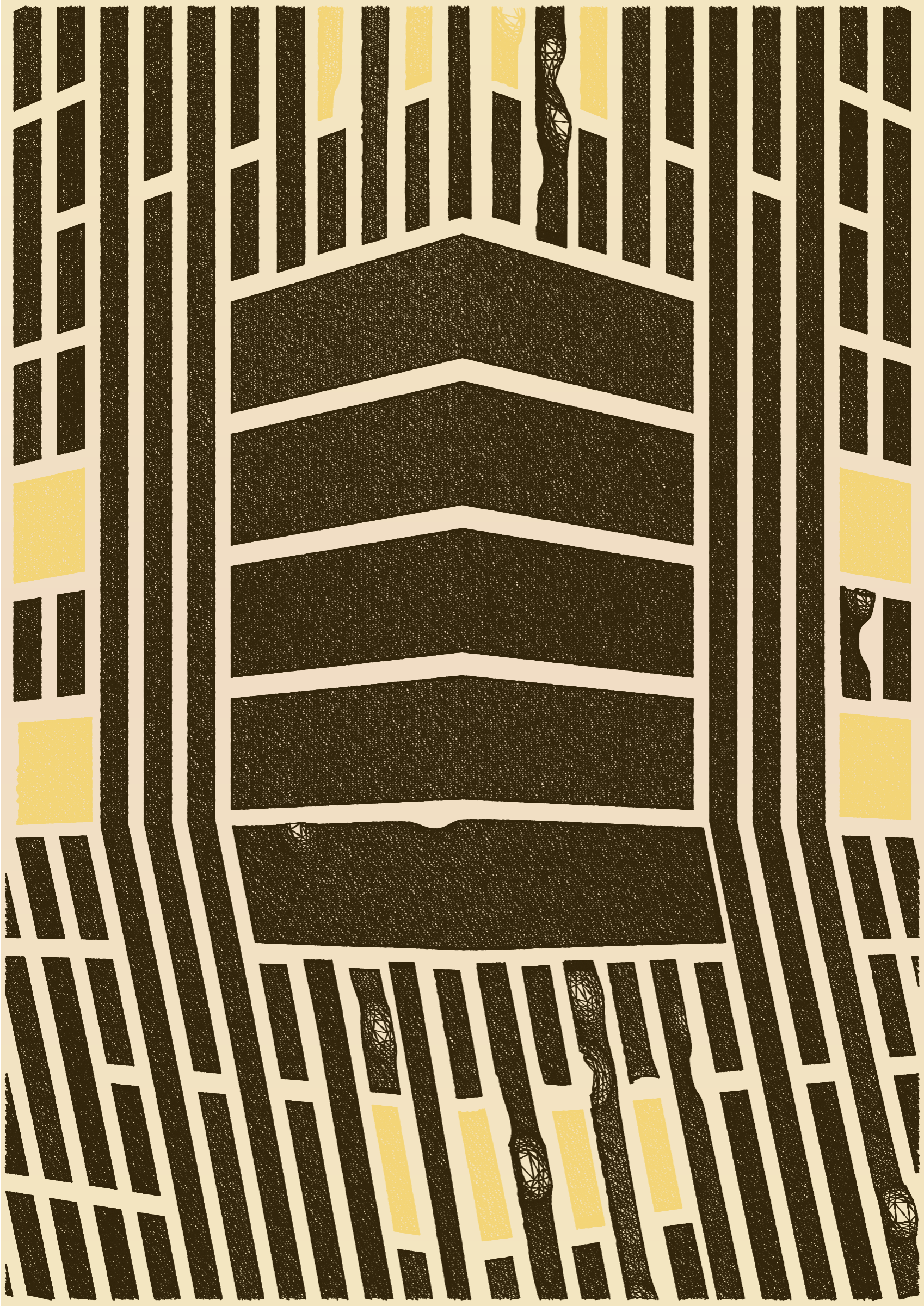 Art Blocks - Art Blocks v2 - Edifice #603 - NFT # 204000603