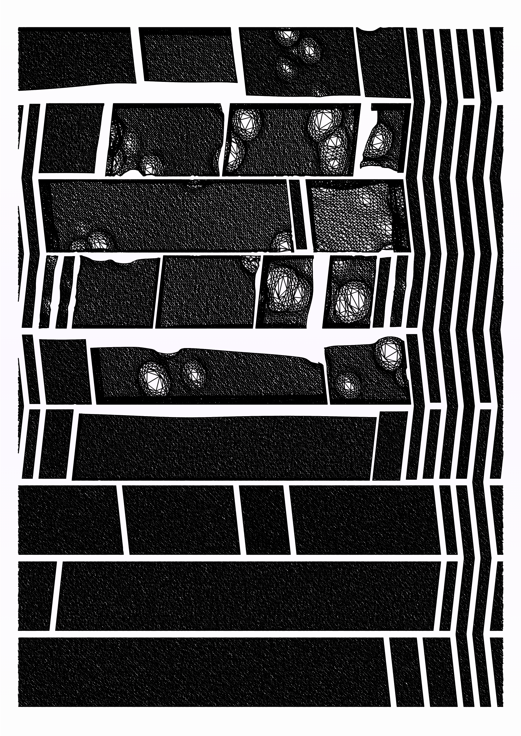 Art Blocks - Art Blocks v2 - Edifice #608 - NFT # 204000608