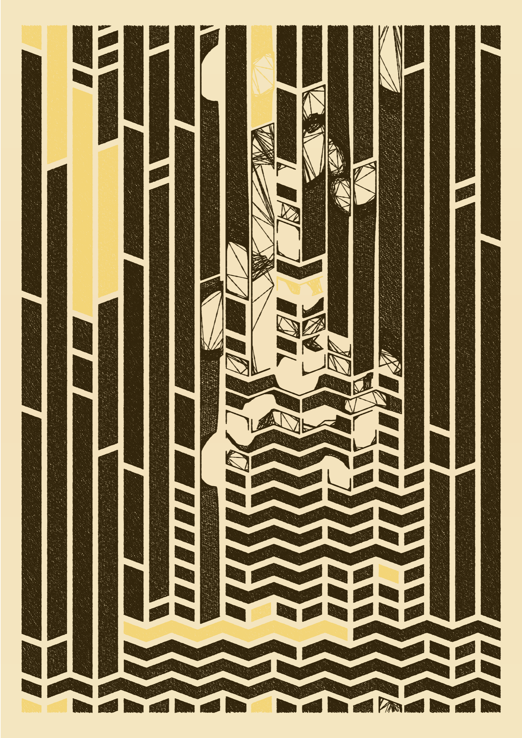 Art Blocks - Art Blocks v2 - Edifice #612 - NFT # 204000612