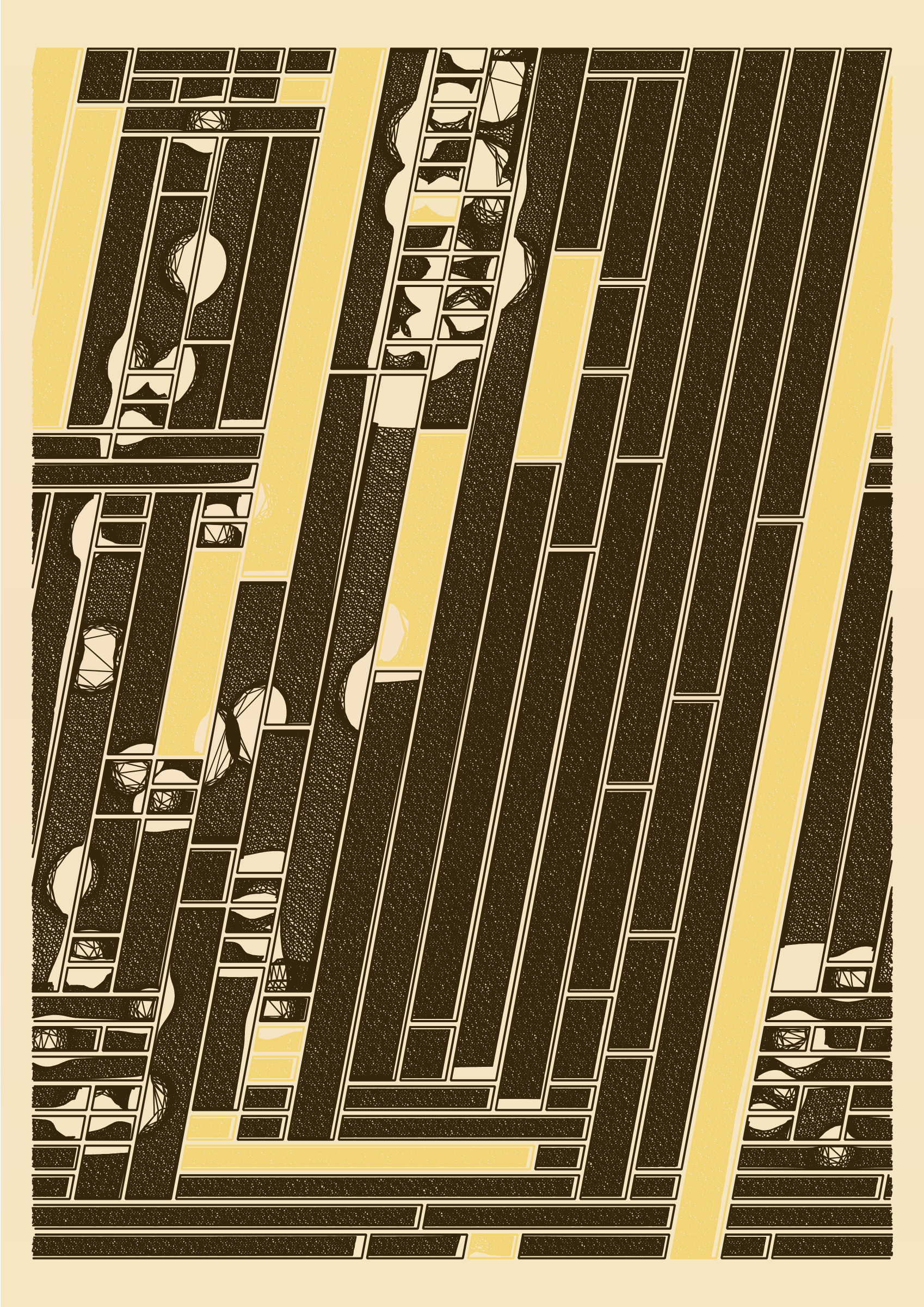 Art Blocks - Art Blocks v2 - Edifice #614 - NFT # 204000614