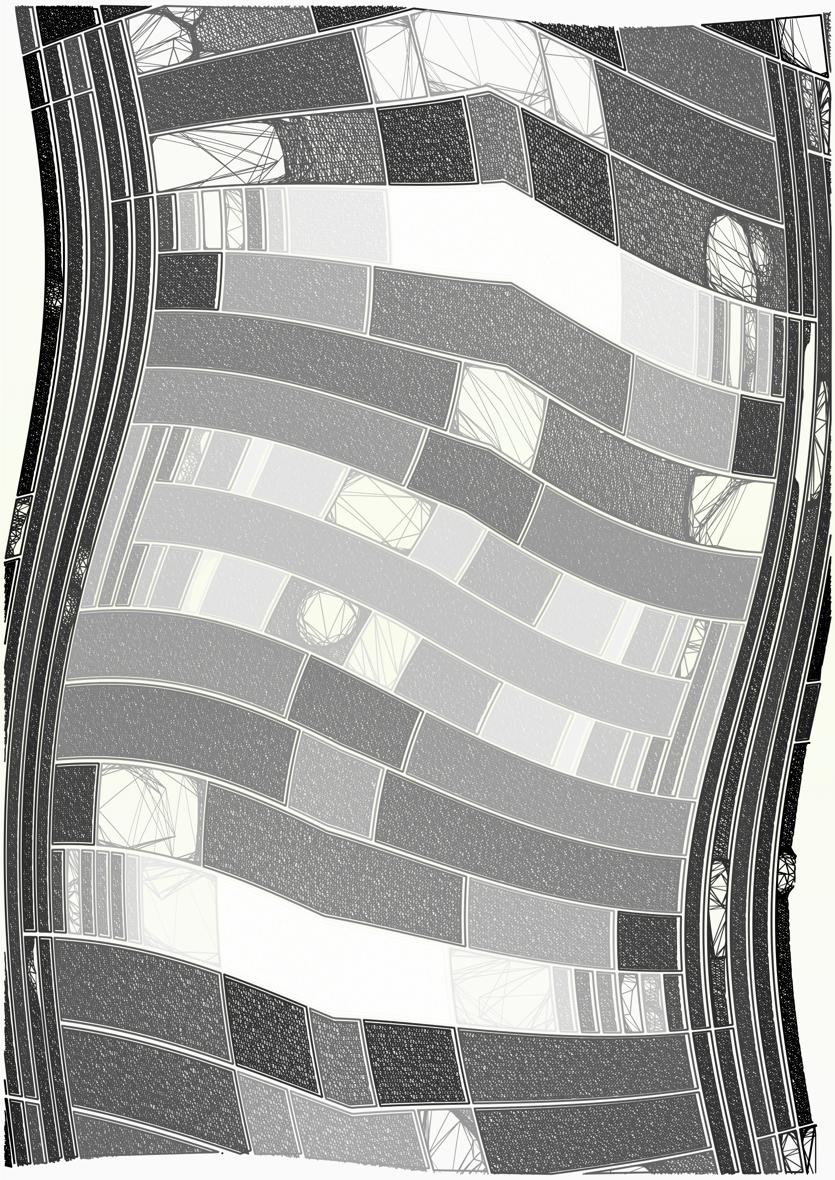 Art Blocks - Art Blocks v2 - Edifice #615 - NFT # 204000615