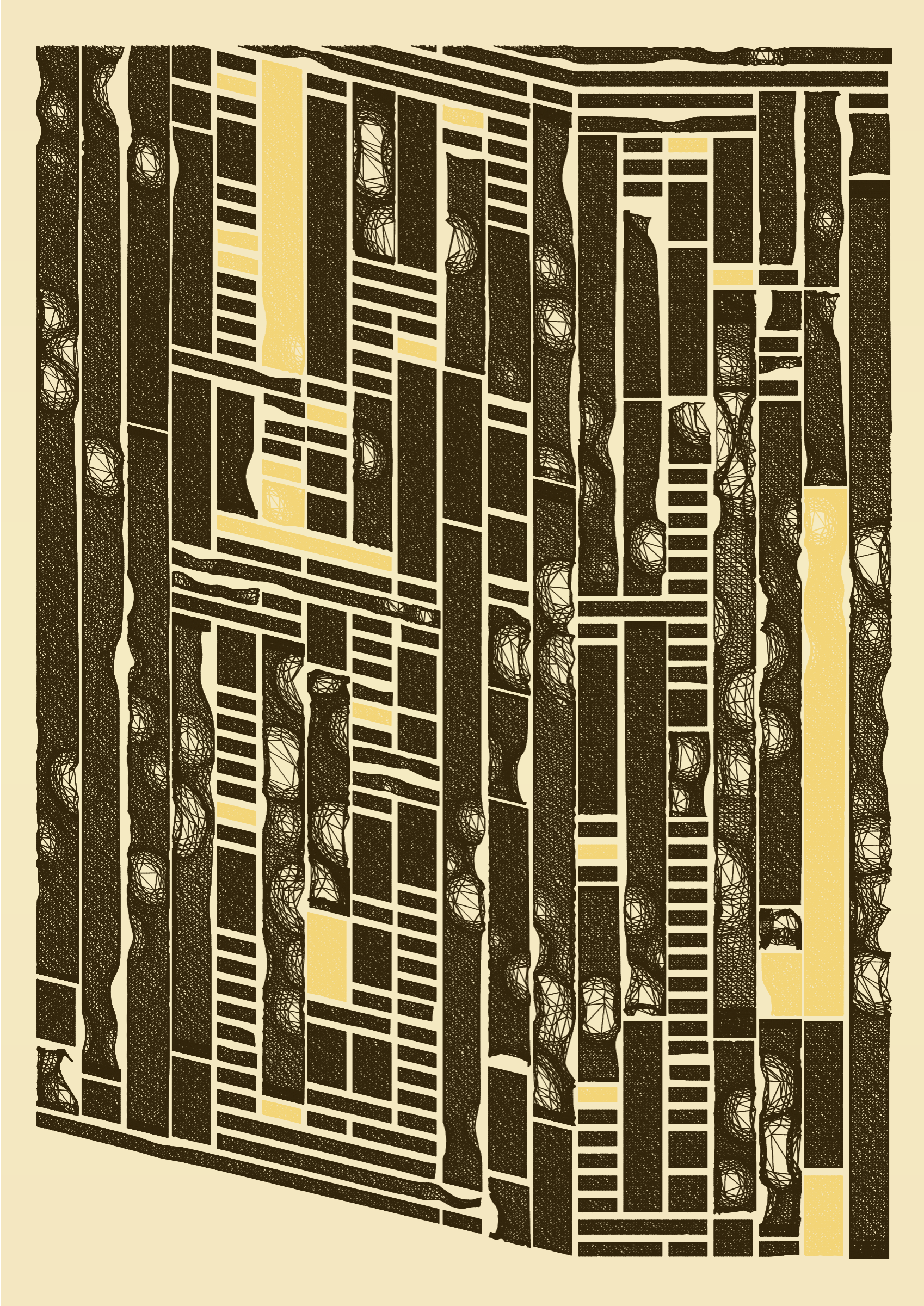 Art Blocks - Art Blocks v2 - Edifice #618 - NFT # 204000618