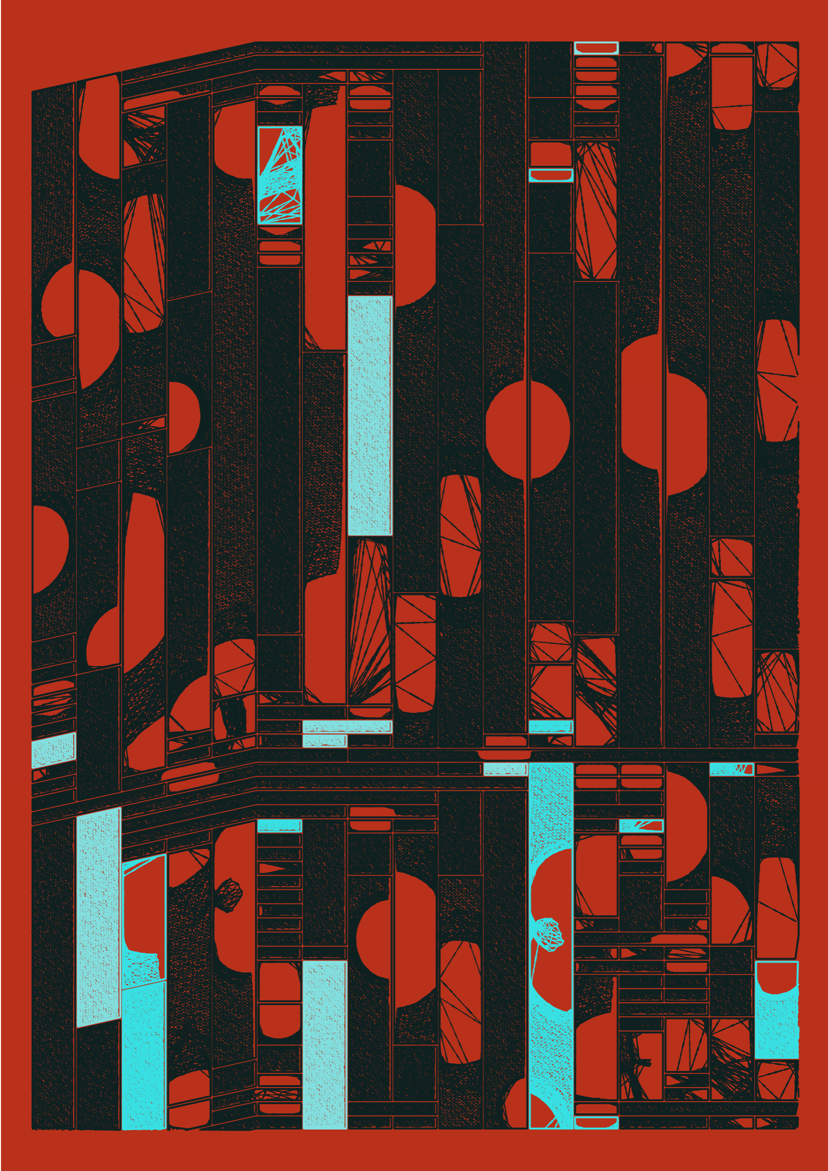 Art Blocks - Art Blocks v2 - Edifice #626 - NFT # 204000626