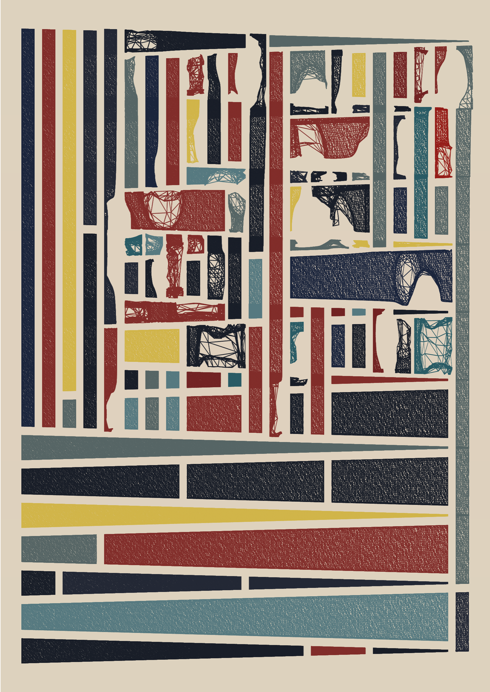 Art Blocks - Art Blocks v2 - Edifice #629 - NFT # 204000629