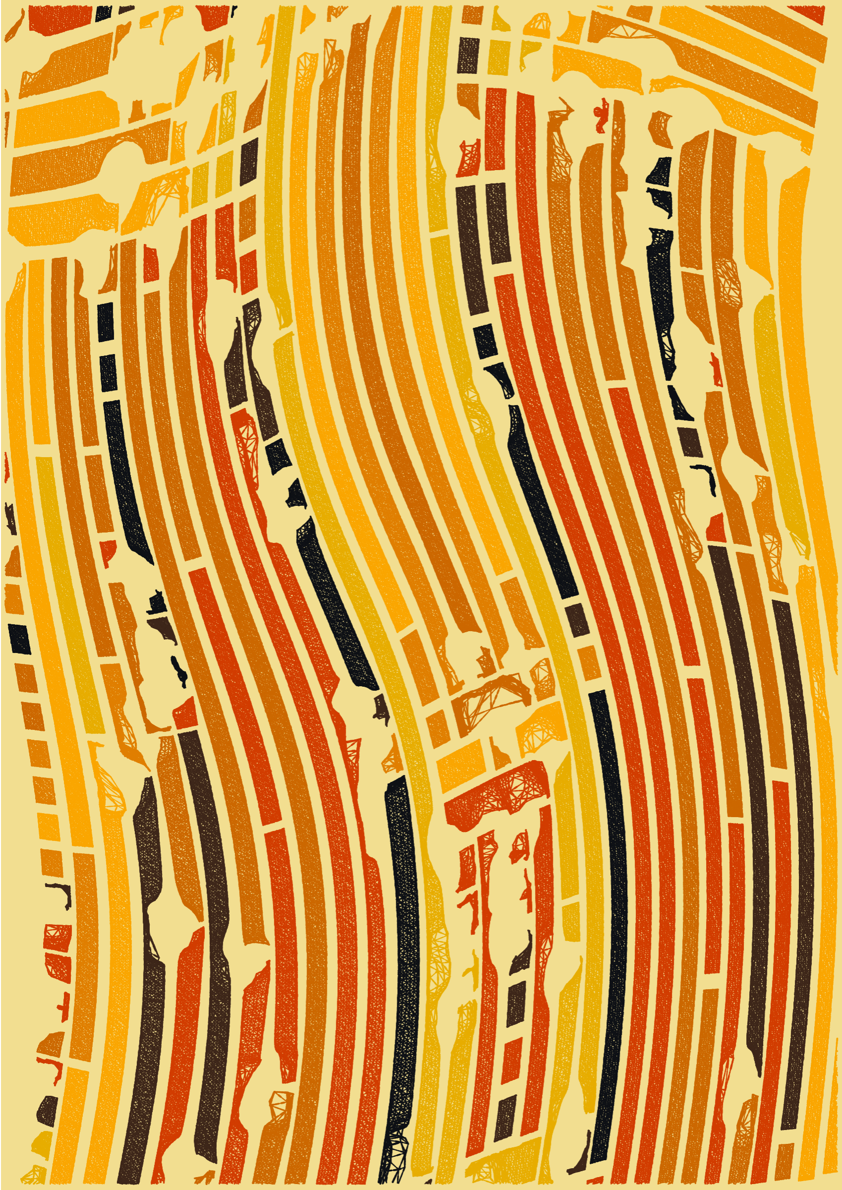 Art Blocks - Art Blocks v2 - Edifice #631 - NFT # 204000631