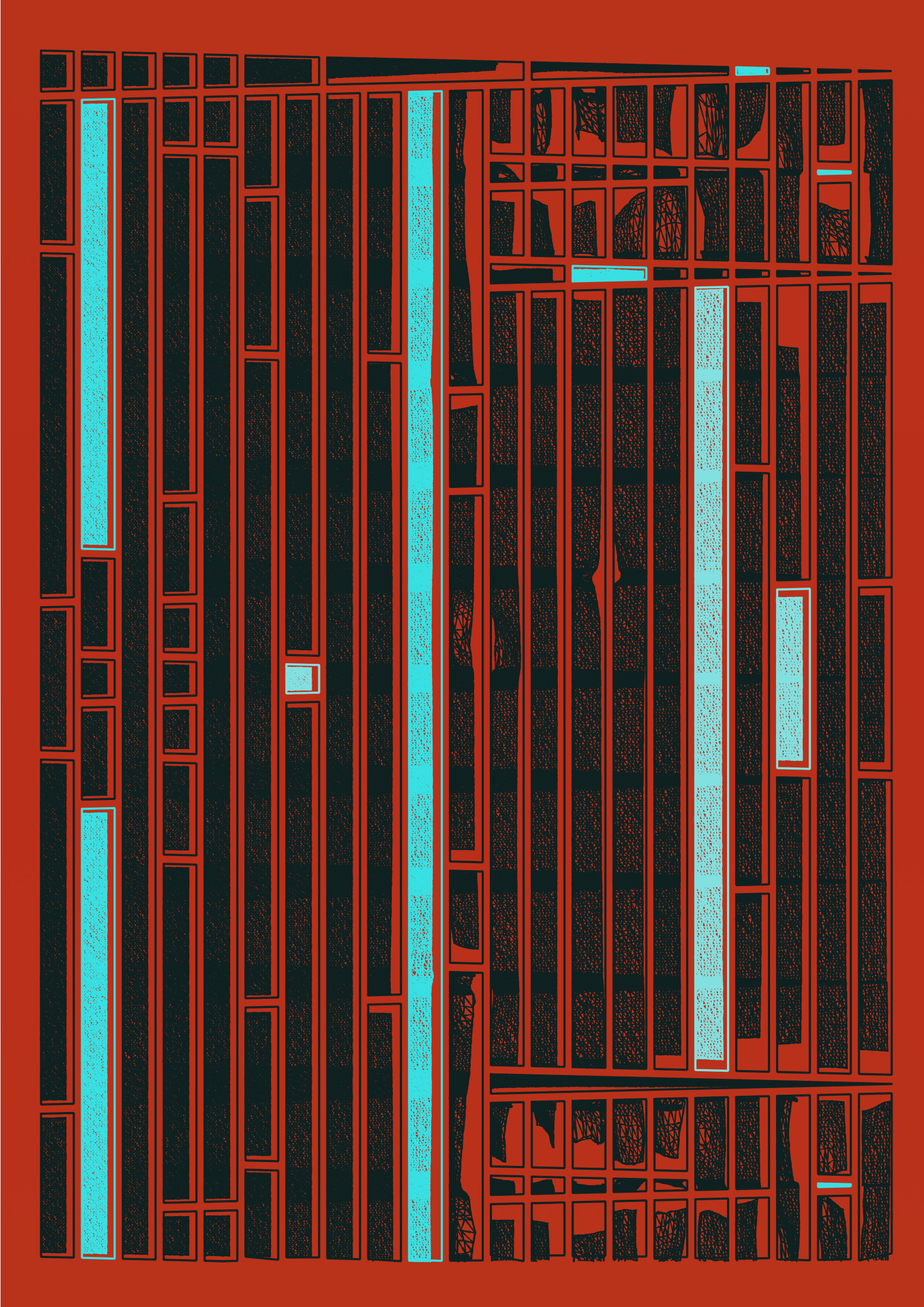 Art Blocks - Art Blocks v2 - Edifice #634 - NFT # 204000634